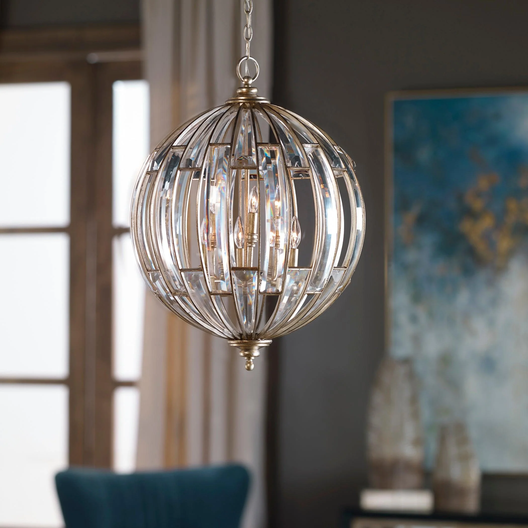 VICENTINA 6 LIGHT SPHERE PENDANT - Remutear