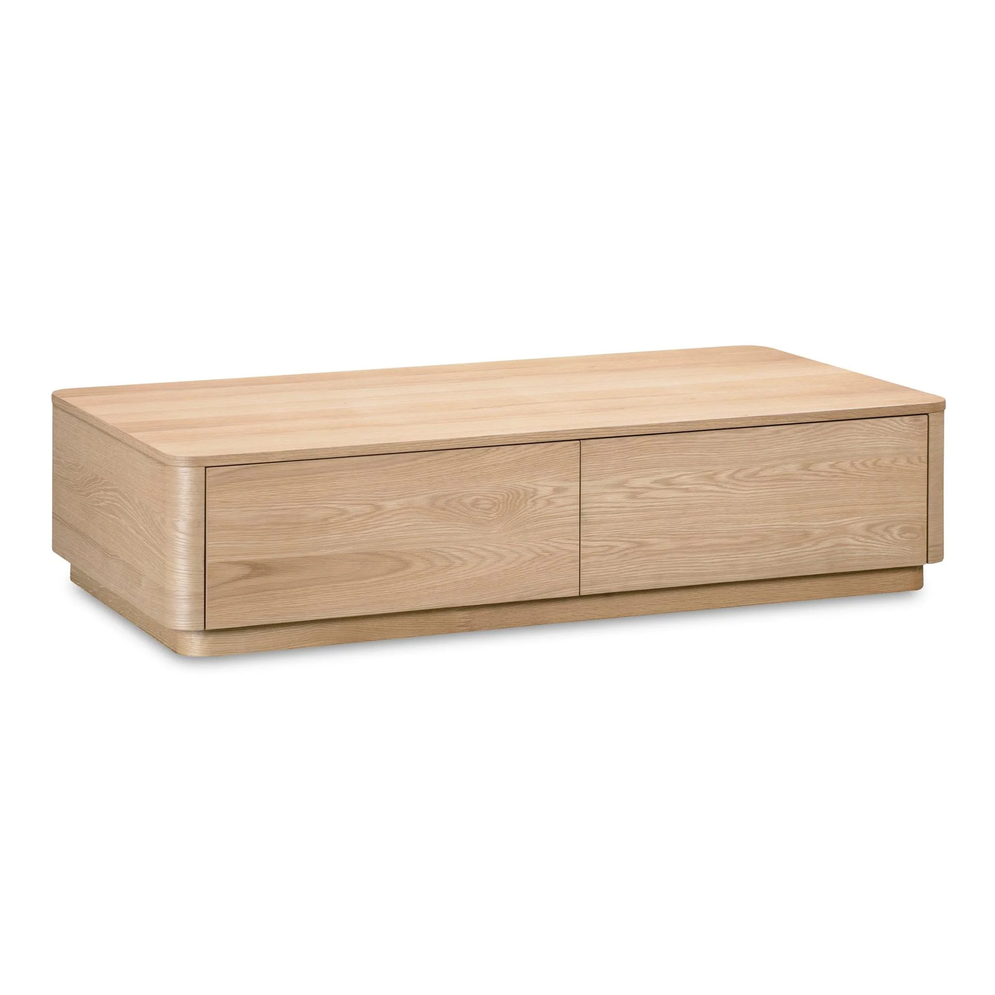 Round Off Coffee Table Oak - Remutear