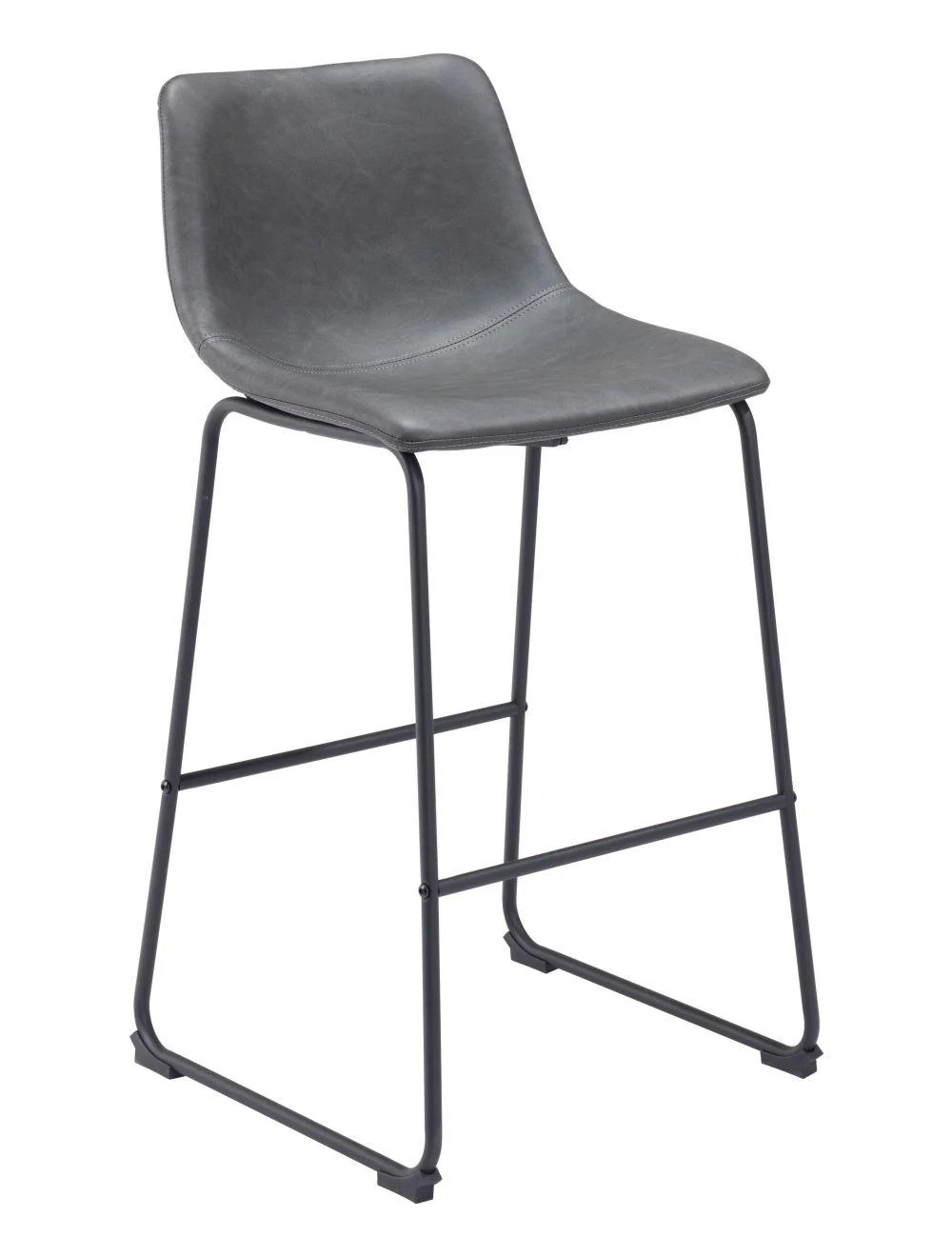 Smart Bar Chair (Set of 2) Charcoal - Remutear
