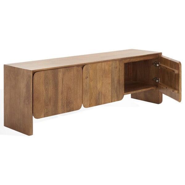 Grigorio 3 Door Wood Sideboard - Remutear