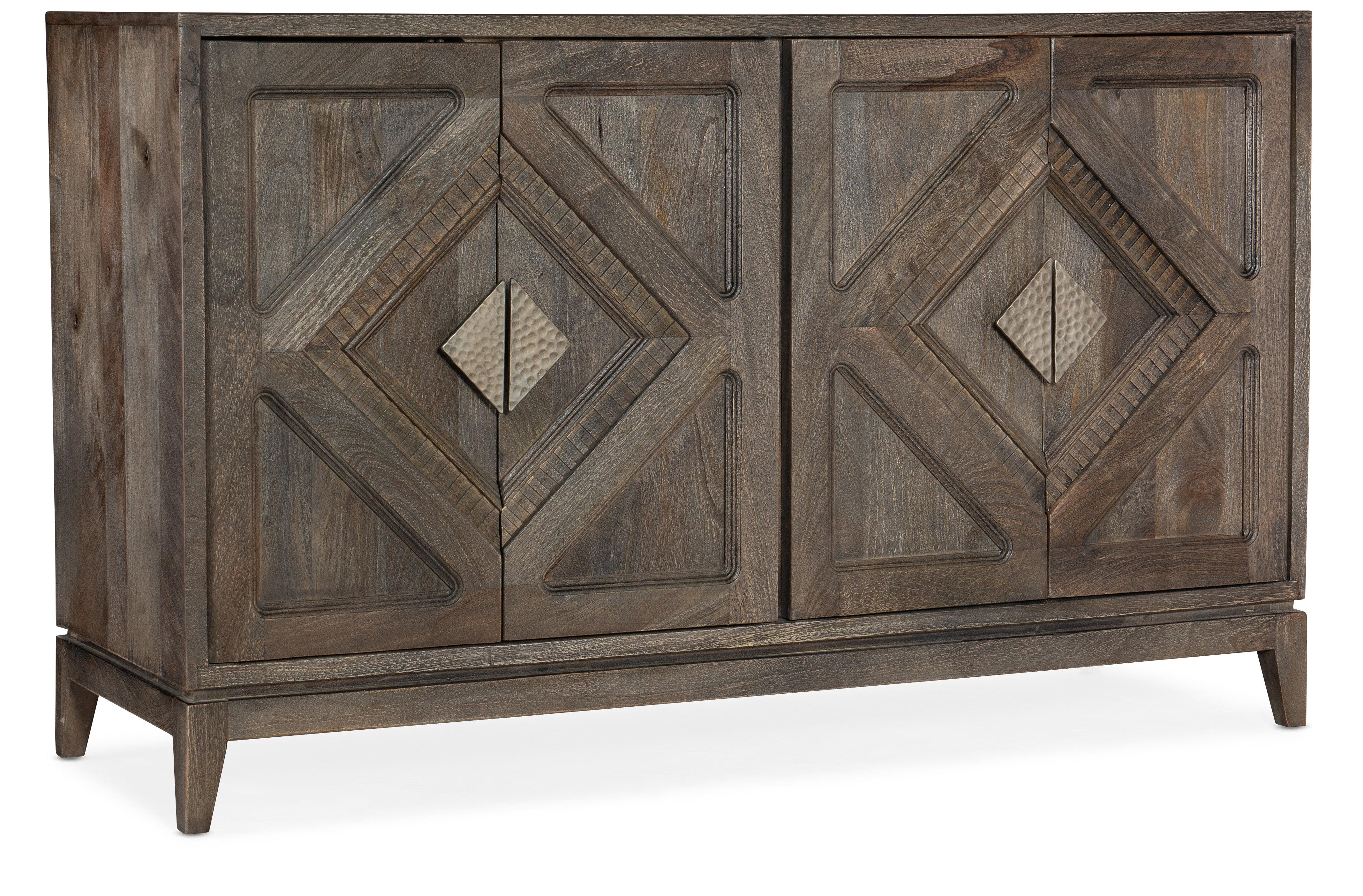 Commerce & Market Carved Accent Cabinet - Remutear