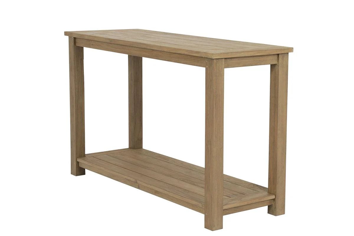 Coastal Teak Sofa Table - Remutear
