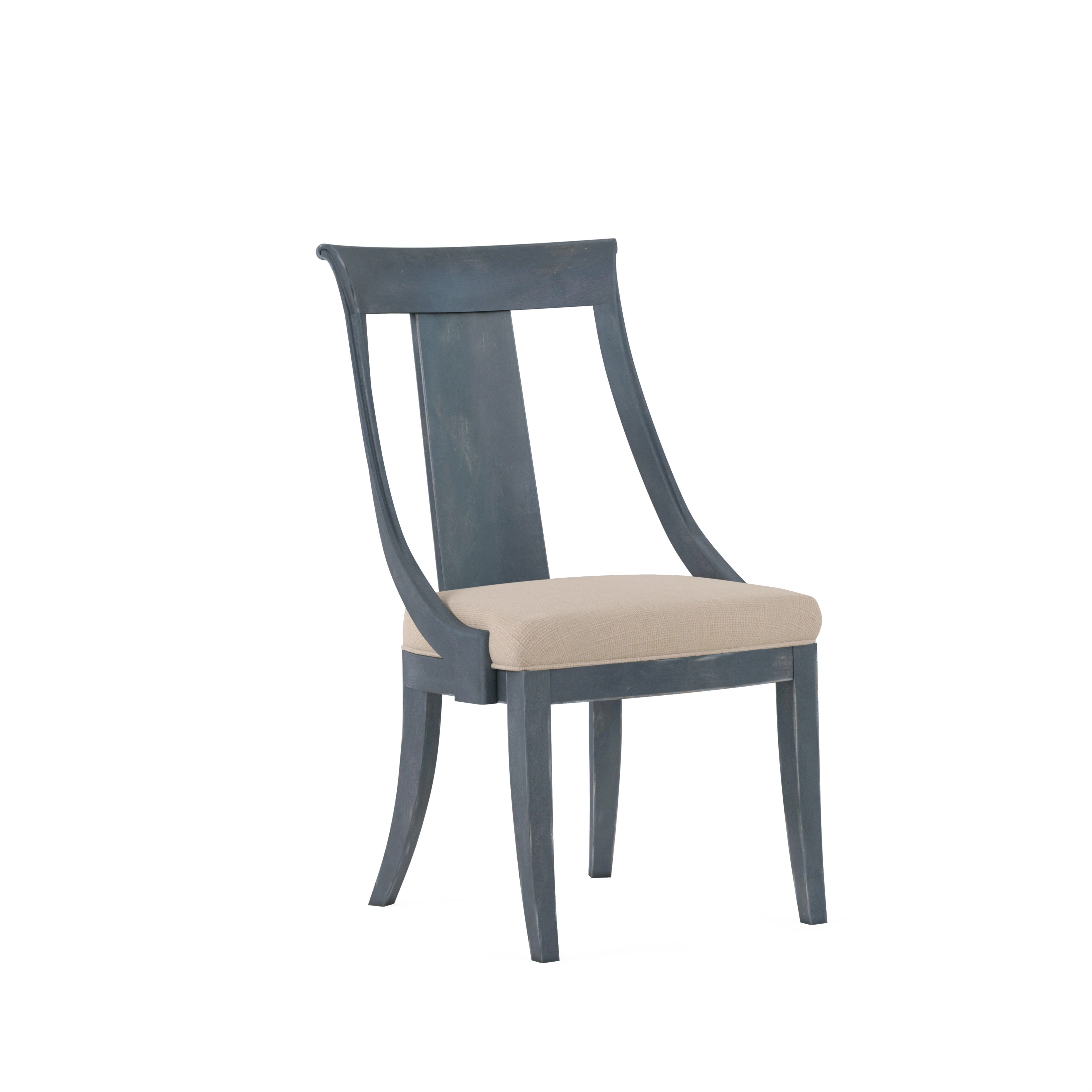 Alcove Side Chair, Slate - Set of 2 - Remutear