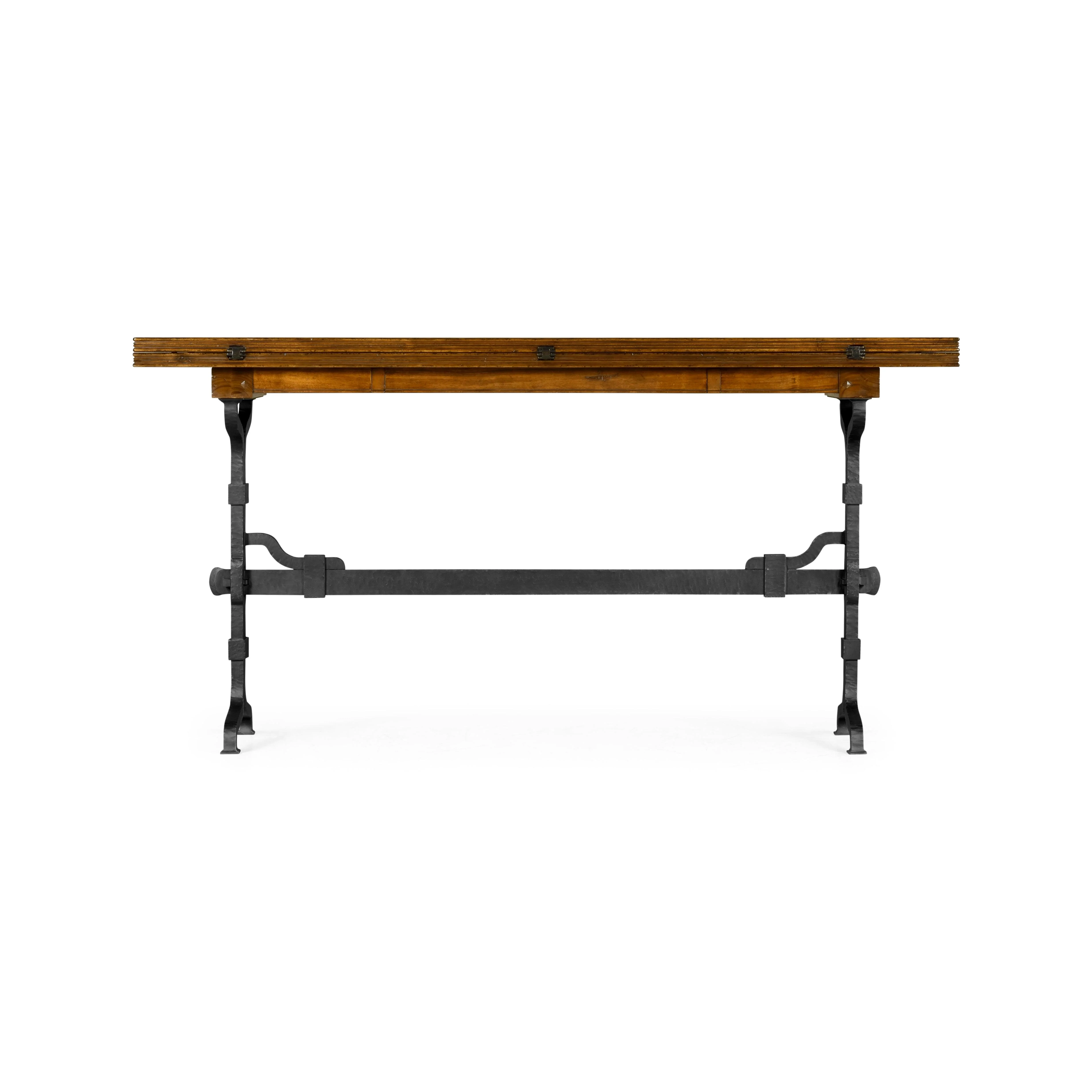 Casual Accents Country Walnut Hunt Table - Remutear