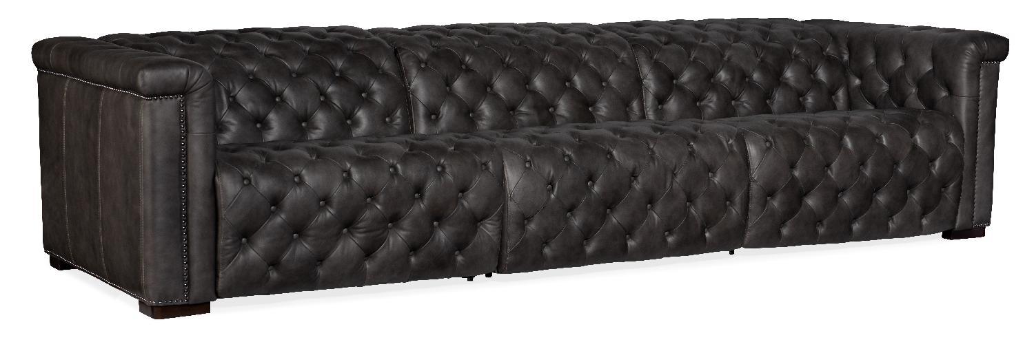 Savion Grandier Sofa with Power Recline Power Headrest - Remutear