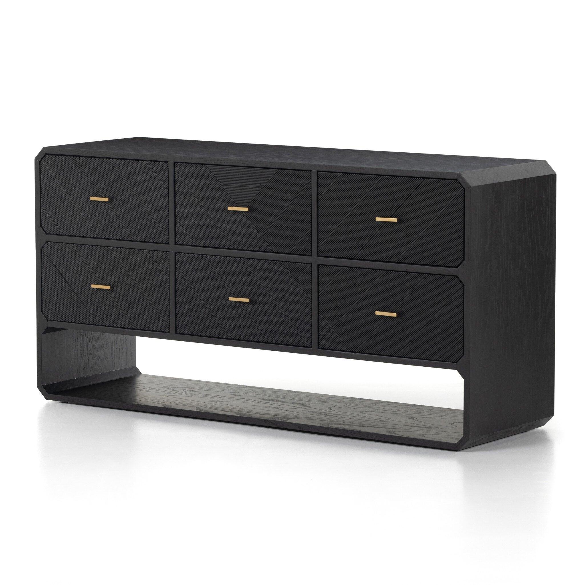 Caspian 6 Drawer Dresser - Remutear