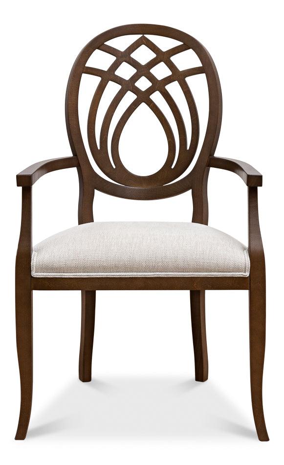 Goccia Arm Chair - Driftwood - Oatmeal - Remutear