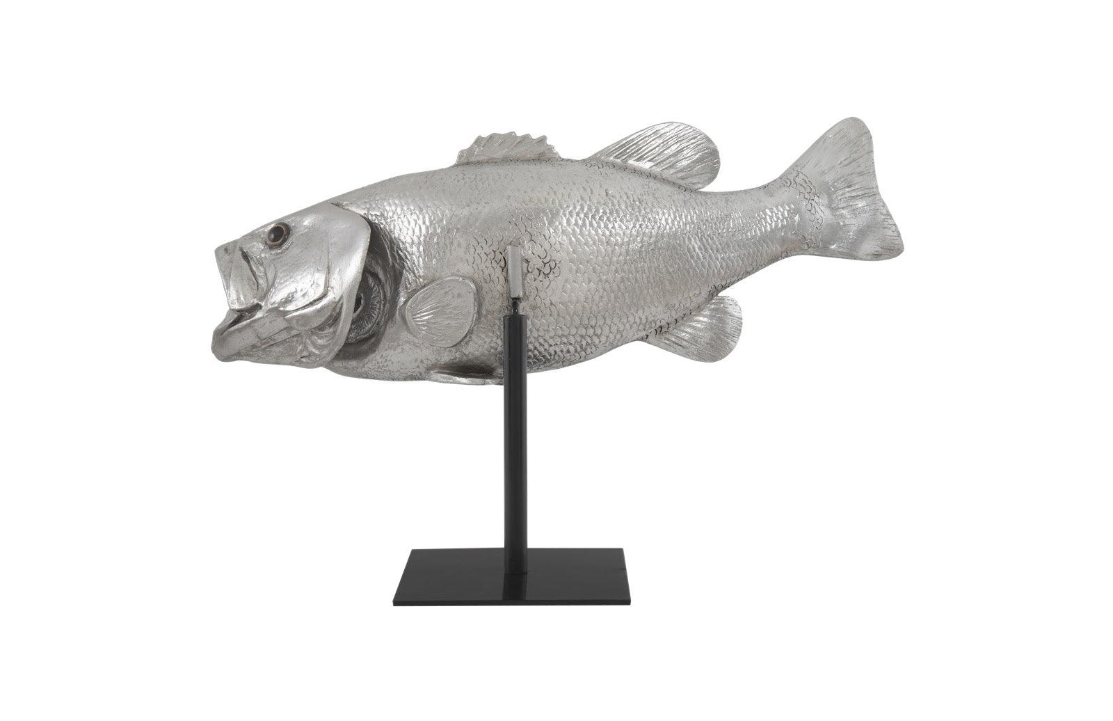 Large Mouth Bass Fish, with Stand - Remutear