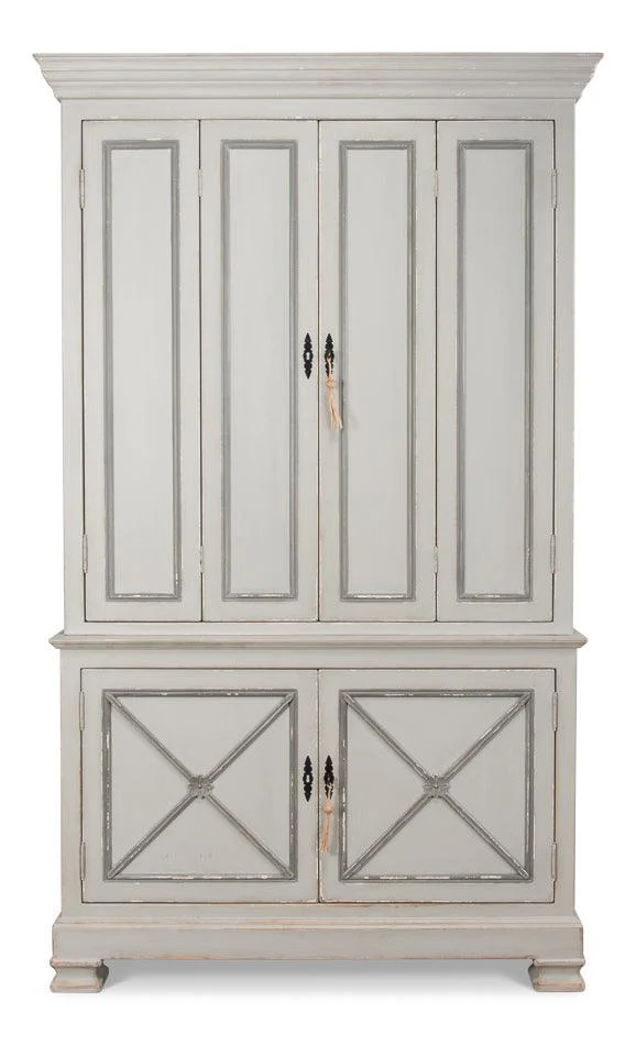 Painted Directoire Style Cupboard - Remutear