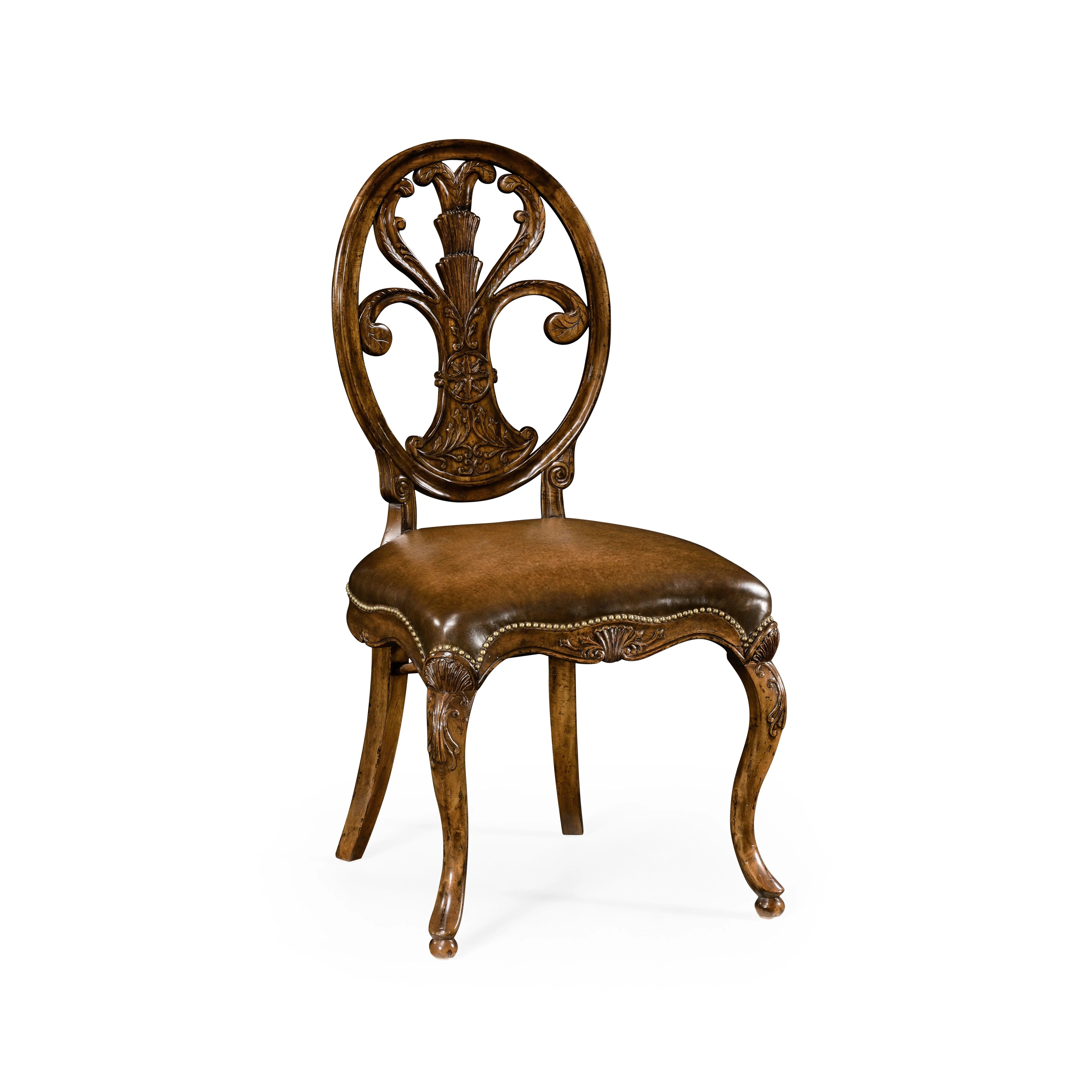 Buckingham Sheraton style Oval Back Side Chair - Set of 2 - Remutear