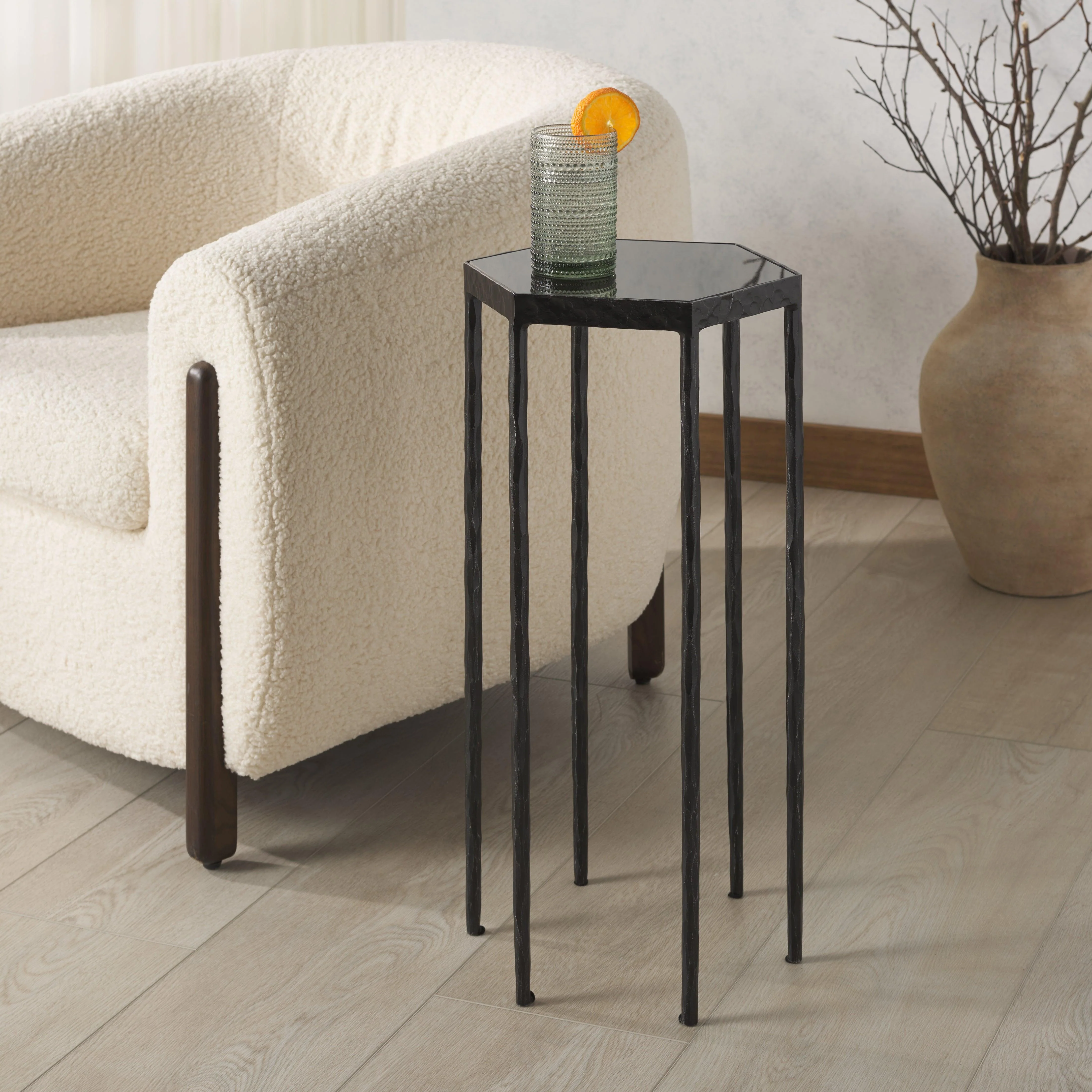 Galvin Marble Top Drink Table - Remutear