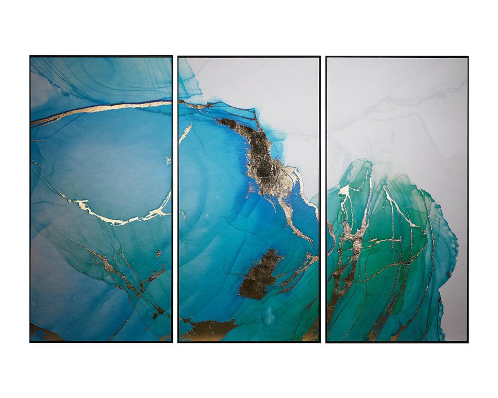 Blue Lagoon (Set Of 3) - Remutear