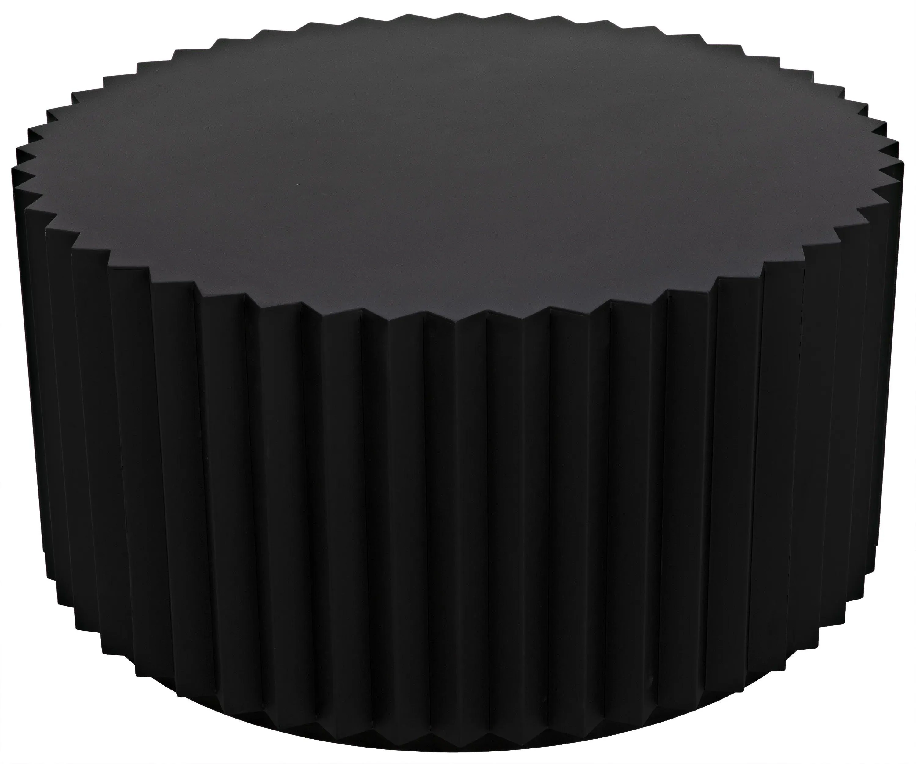 Stern Coffee Table, Black Steel - Remutear