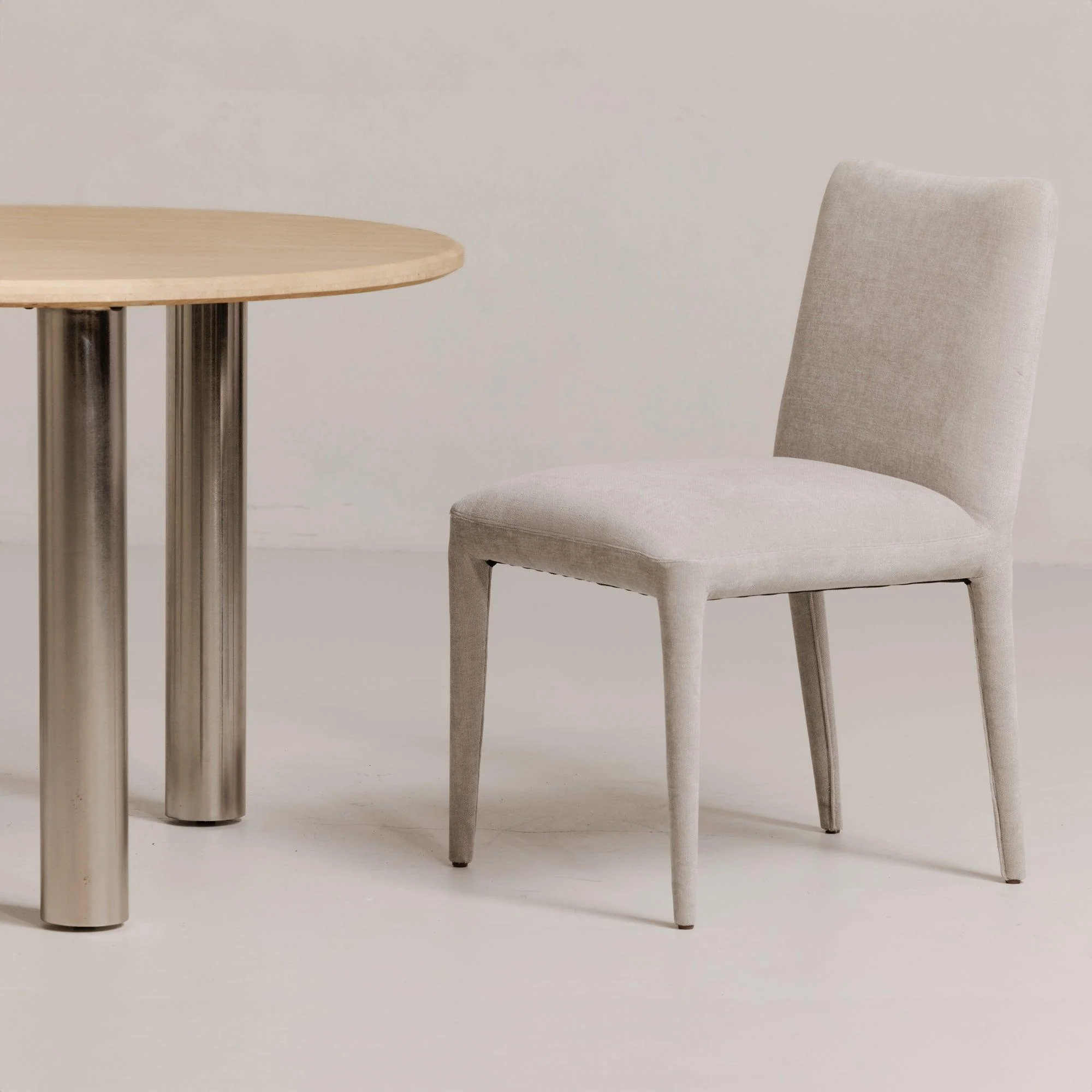 Calla Dining Chair Light Grey - Set Of Two - Remutear