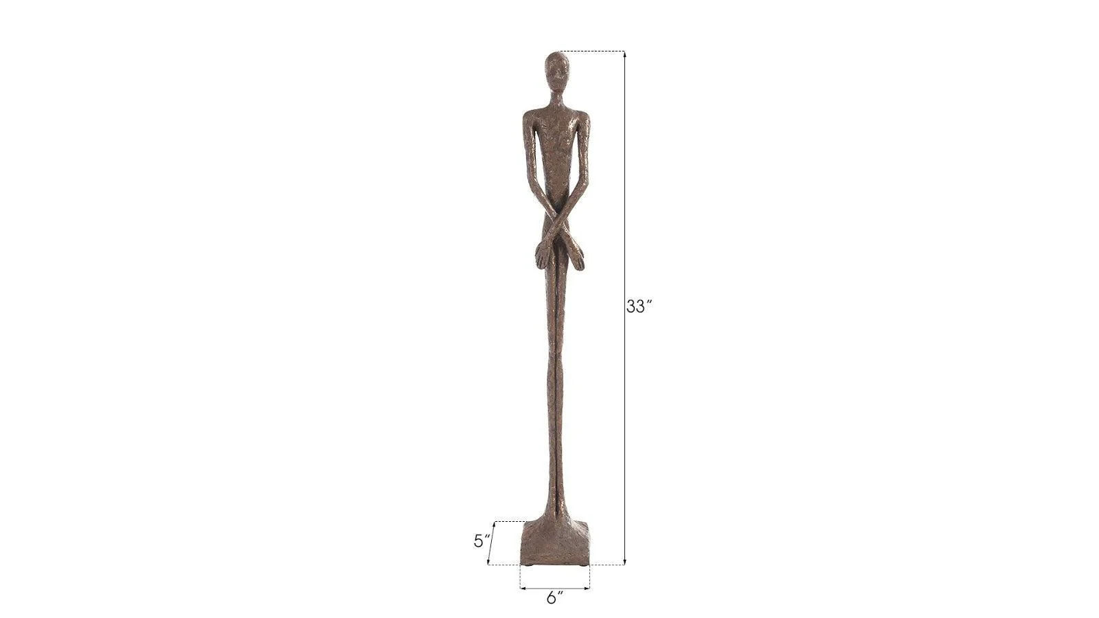 Lloyd Sculpture, Small, Resin, Bronze Finish - Remutear