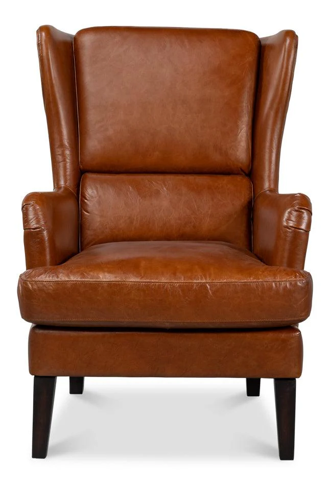 Elite Wing Lounge Chair - Vintage Havana - Remutear