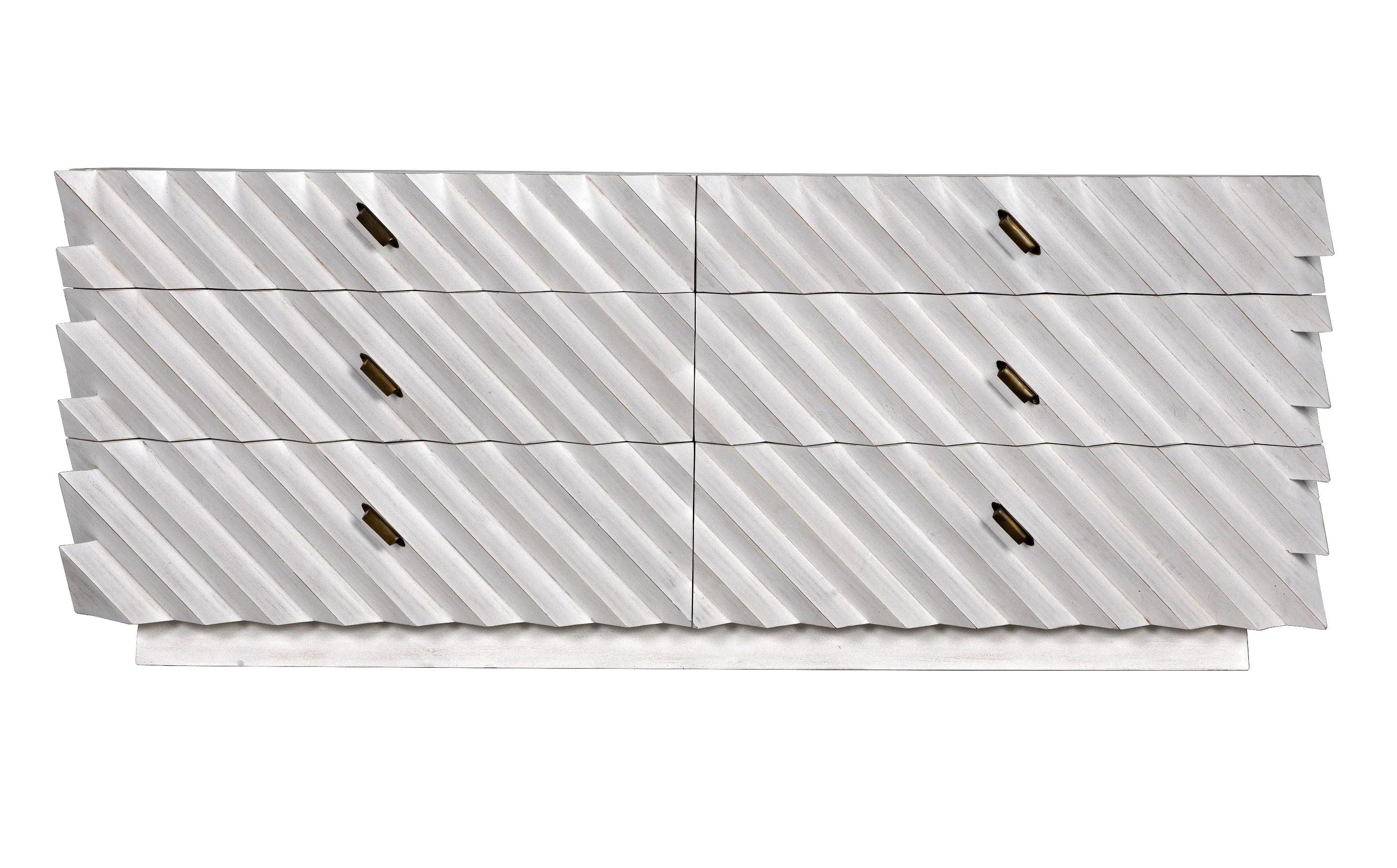 Hikaru Dresser, White Wash - Remutear