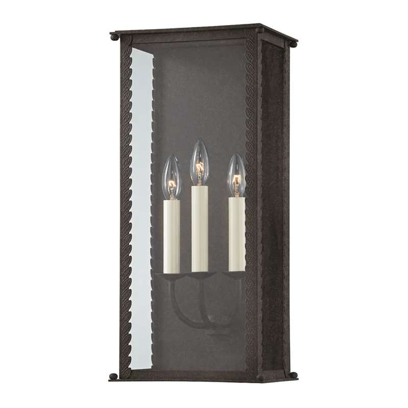 ZUMA 3 LIGHT LARGE EXTERIOR WALL SCONCE - Remutear