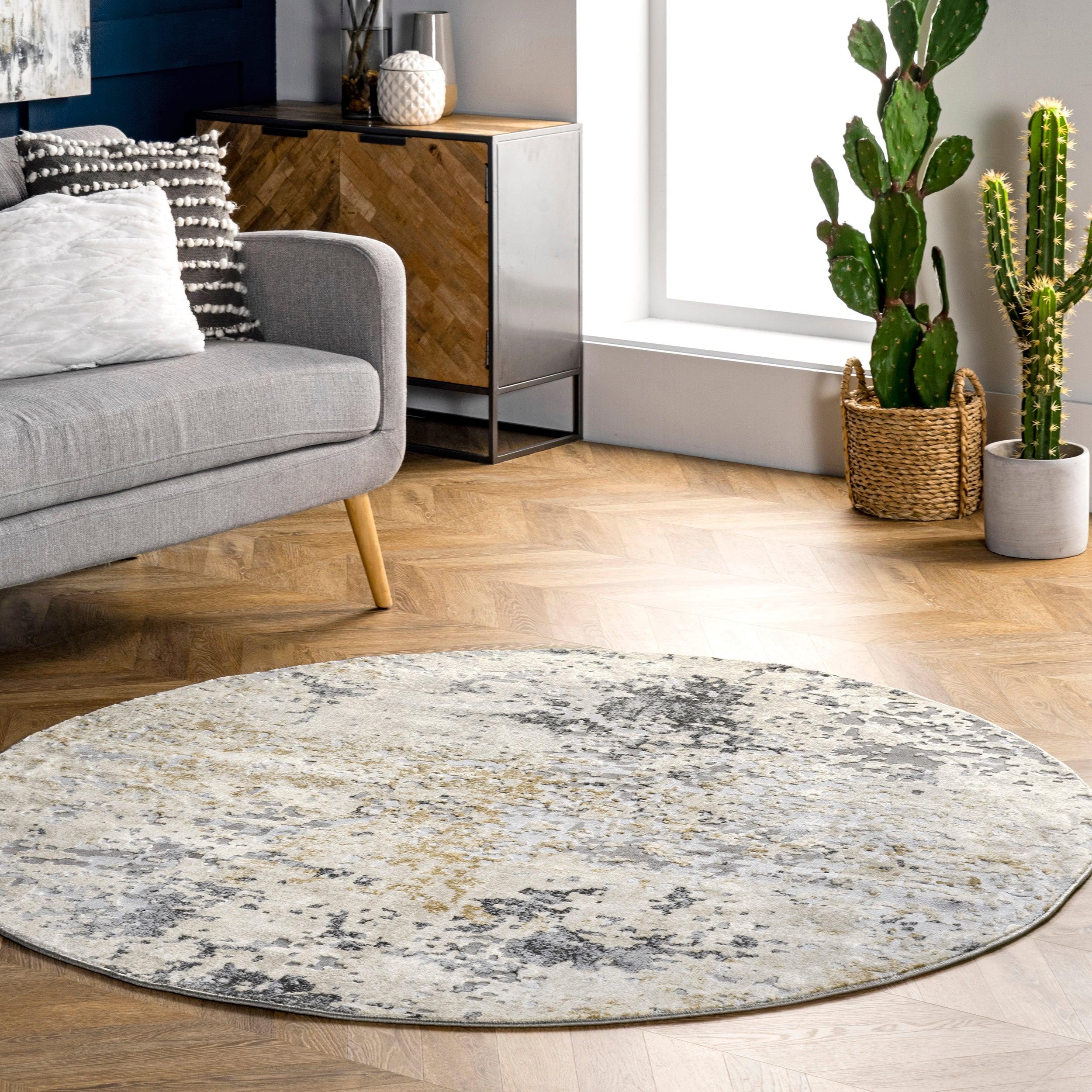 Chastin Modern Abstract Area Rug - Remutear