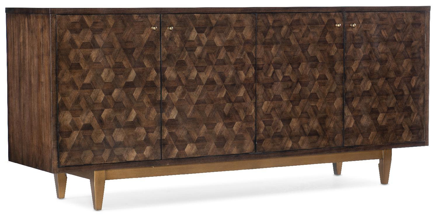 Melange Alpine Four-Door Credenza - Remutear