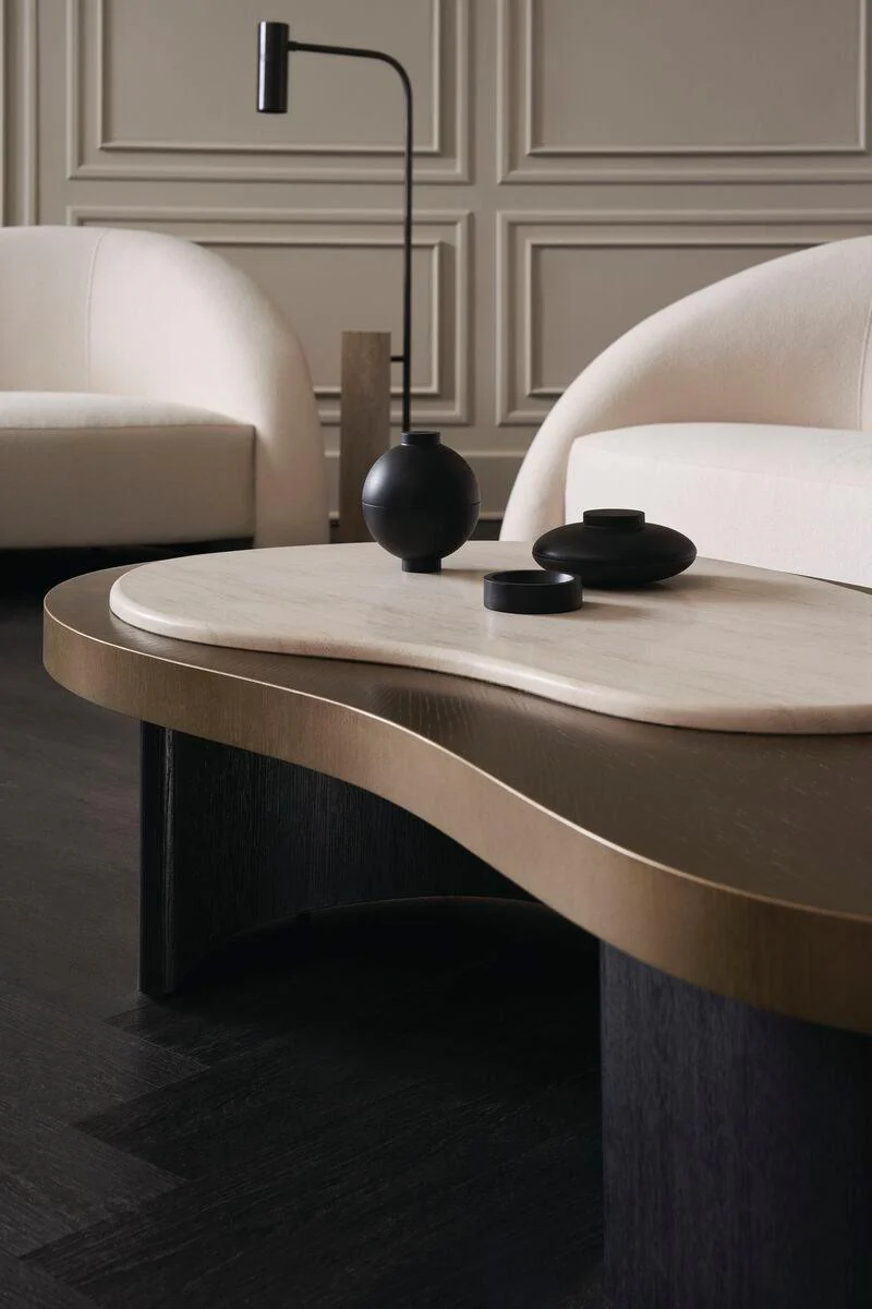 Modern Principles Contrast Cocktail Table - Remutear