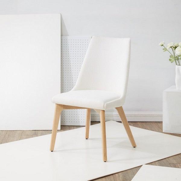 SANDRALYNN LINEN DINING CHAIR - Remutear