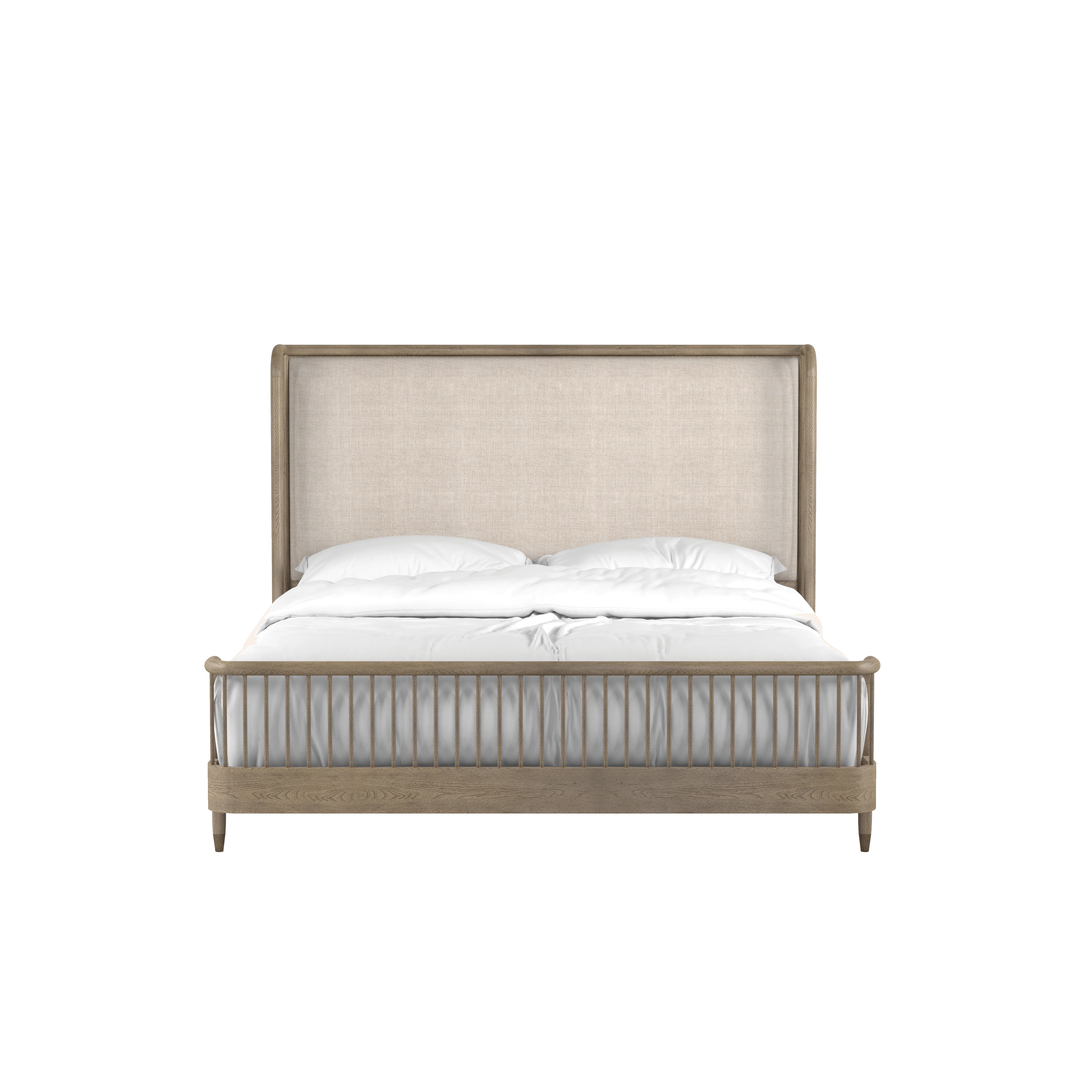Finn Upholstered Shelter Bed - Remutear