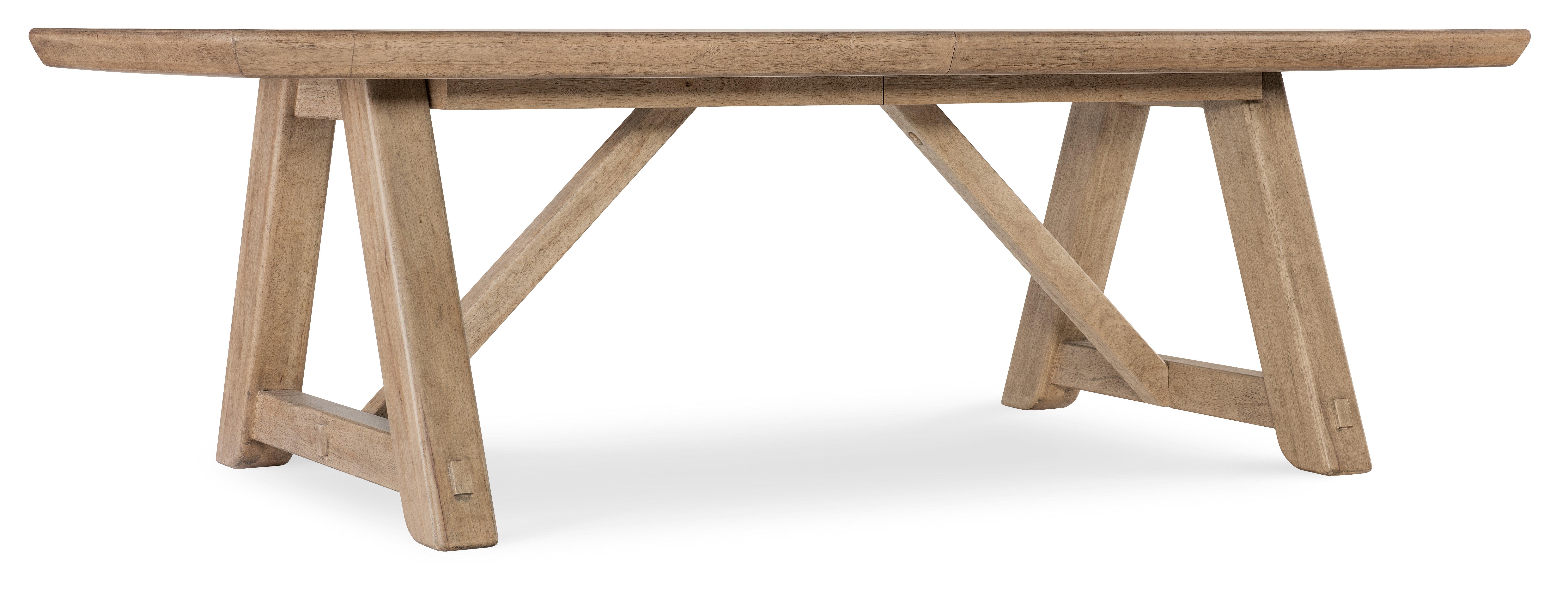 Vineyard Row Rectangle Dining Table with Two 20-inch Leaves - Remutear