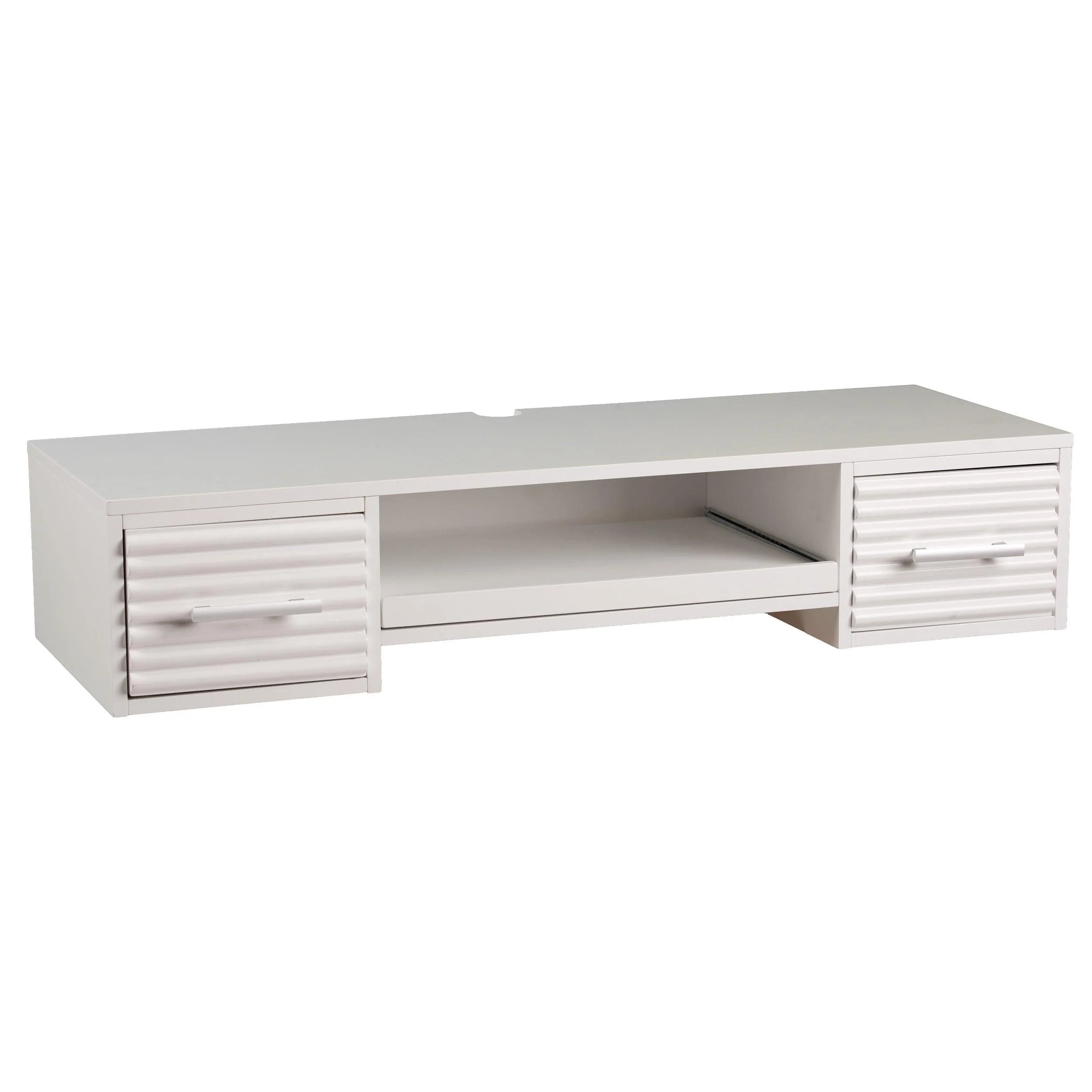 Simon Wall Mount Desk - White - Remutear
