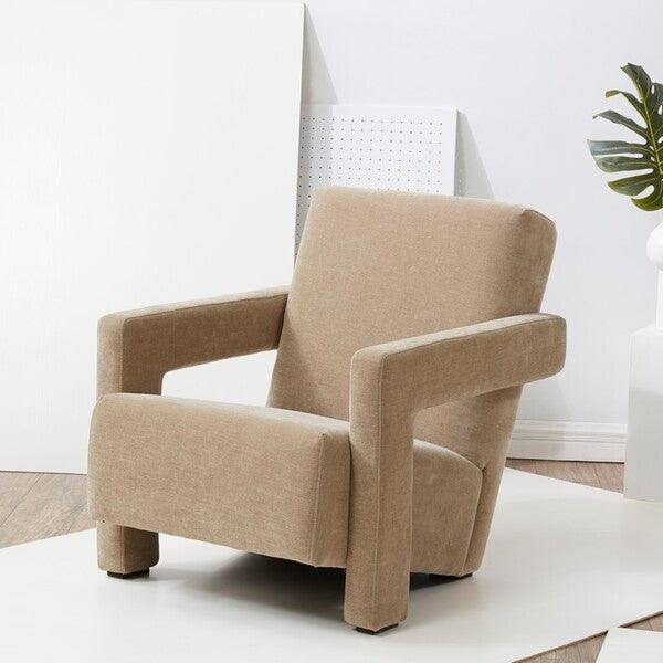 TAYLOR MODERN VELVET ACCENT CHAIR - Remutear