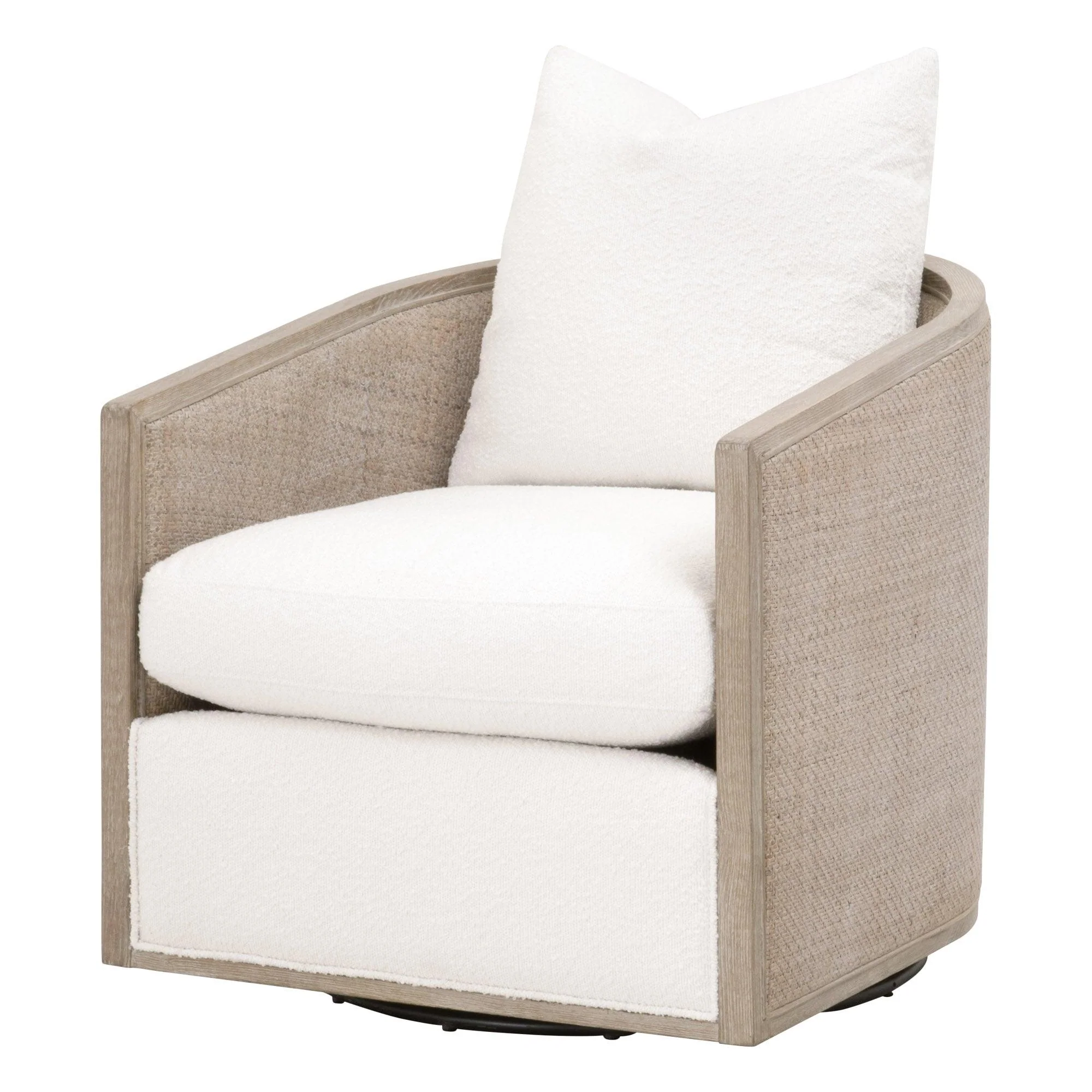 McGuire Swivel Club Chair - Remutear