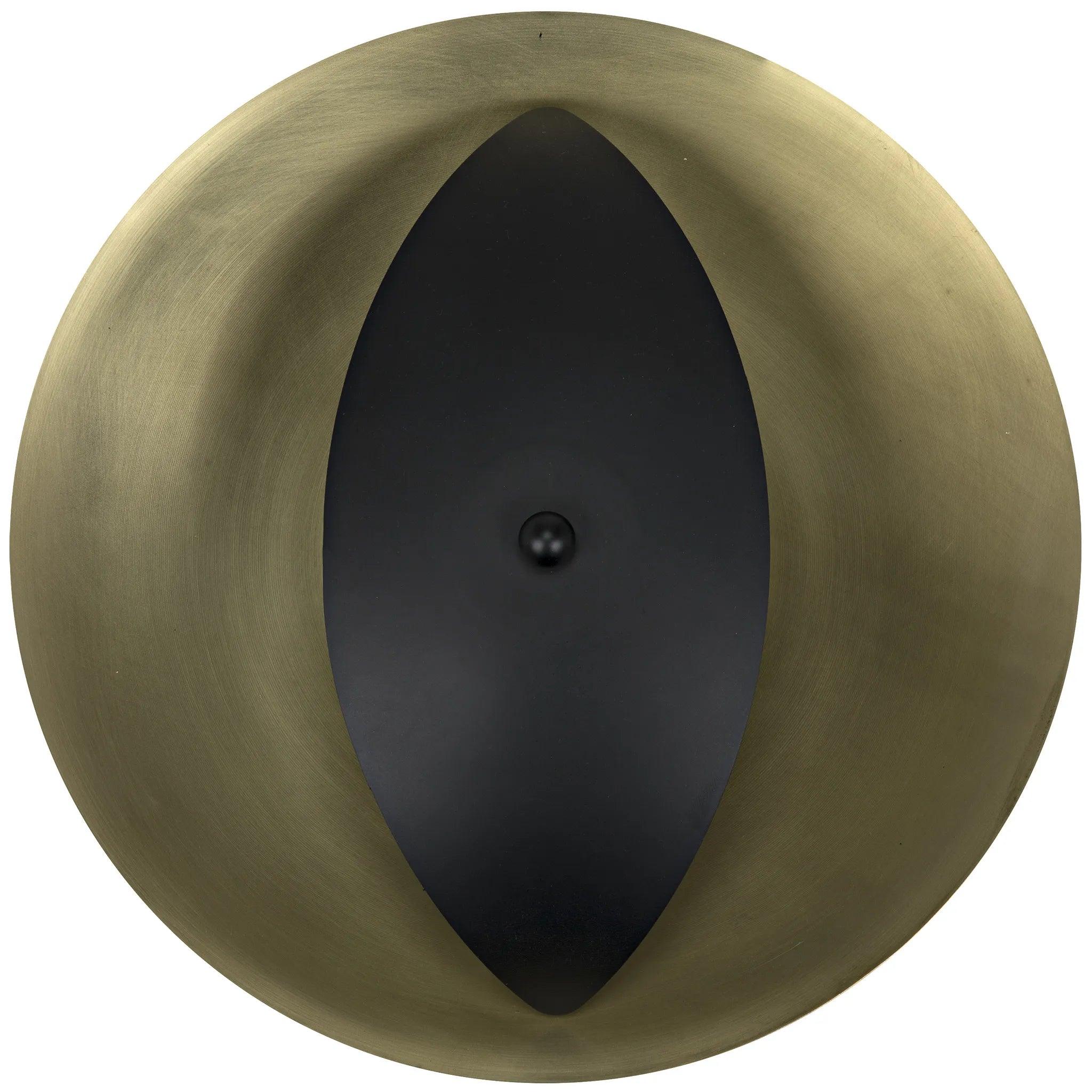 Bengal Sconce, Steel with Brass Finish - Remutear