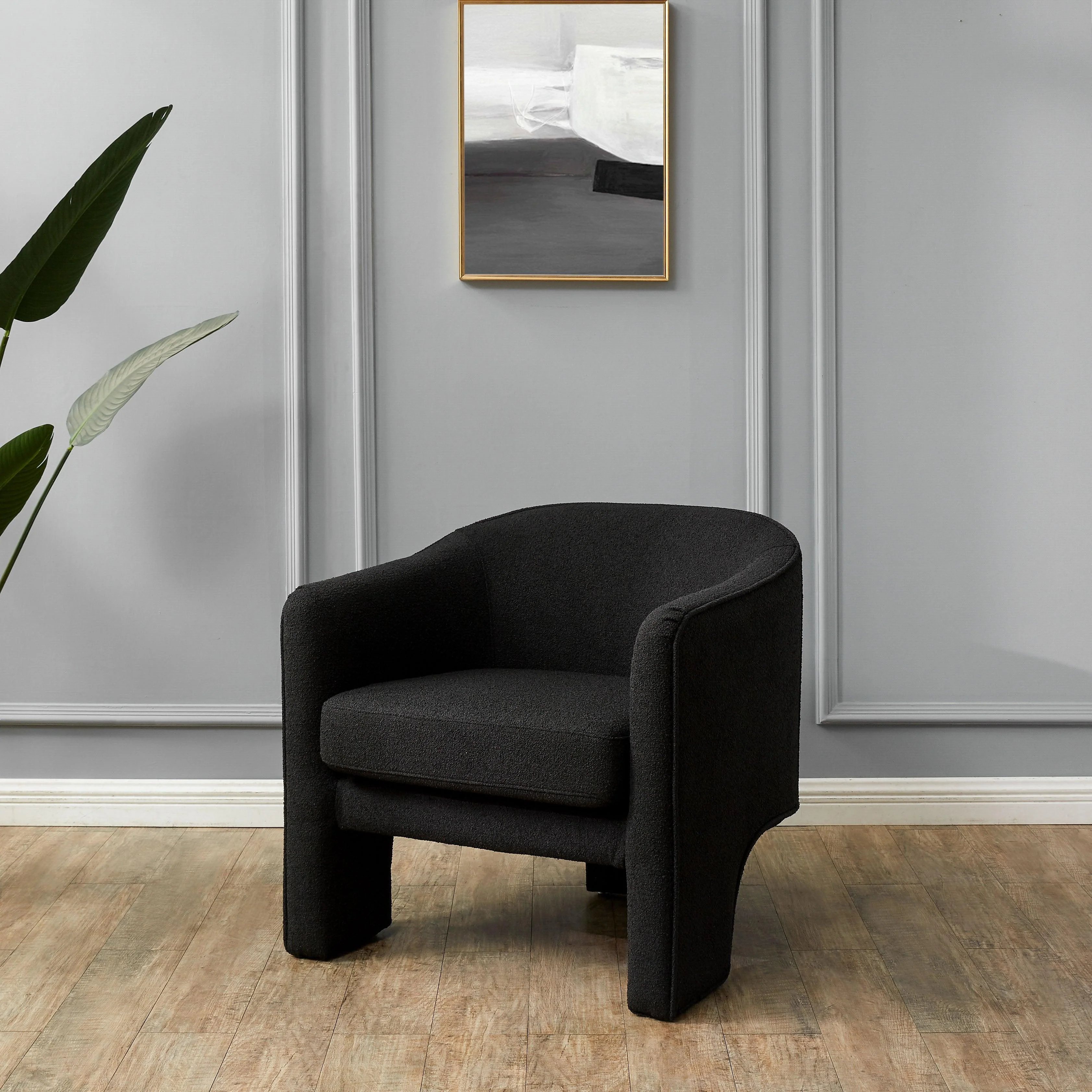 Londyn Boucle Accent Chair - Remutear
