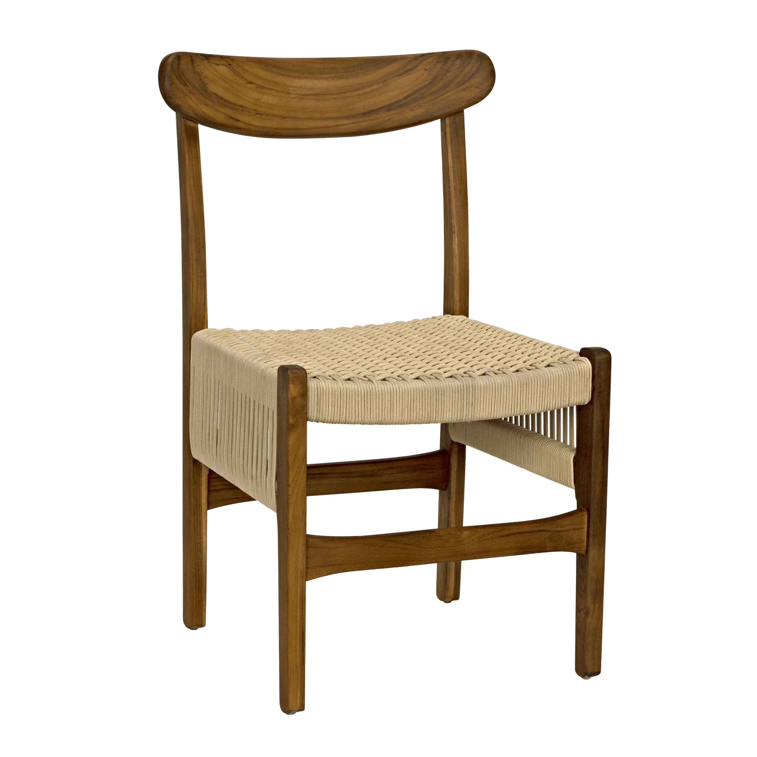 Shagira Chair, Teak with Woven Rope - Remutear
