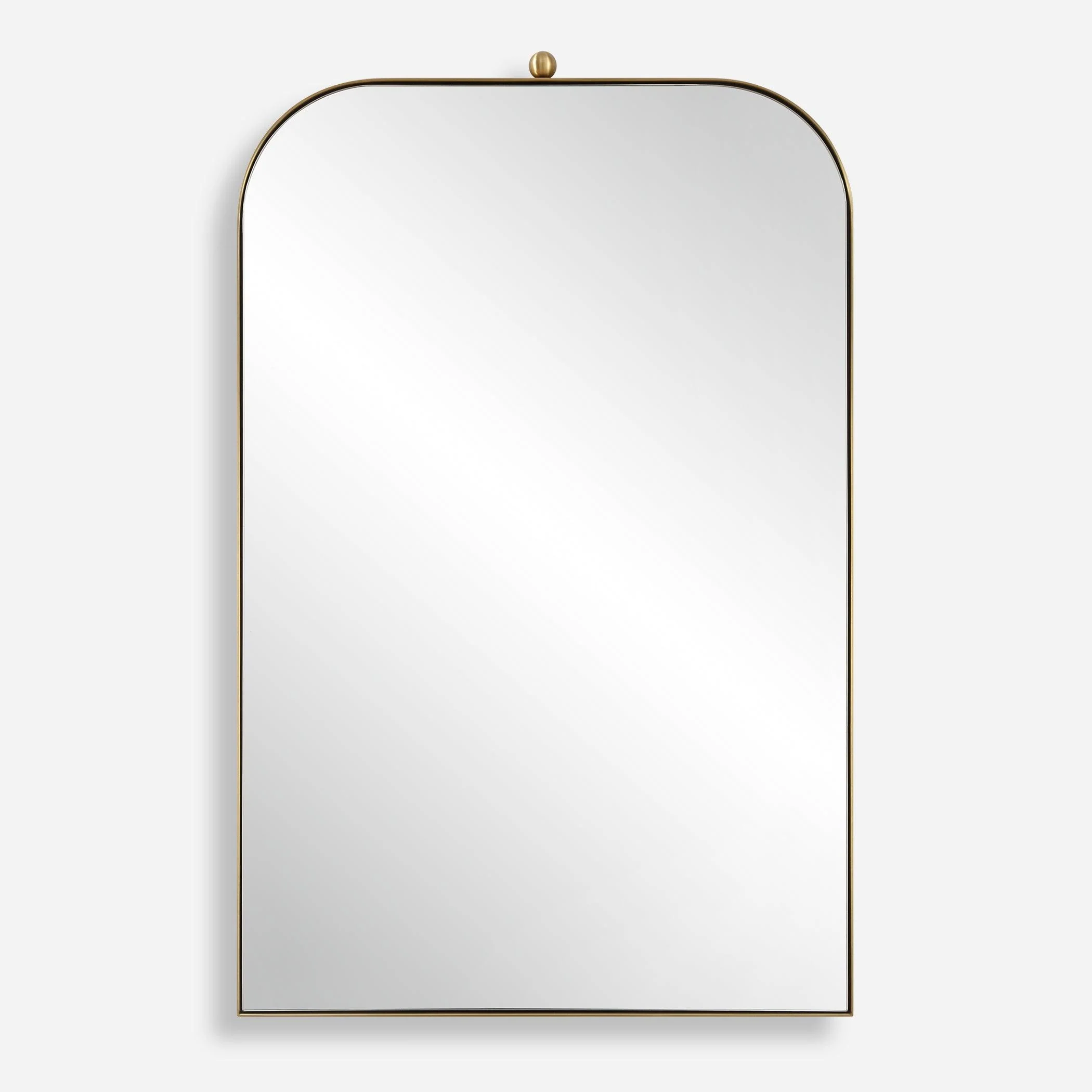 Cassidy Brass Arch Mirror - Remutear
