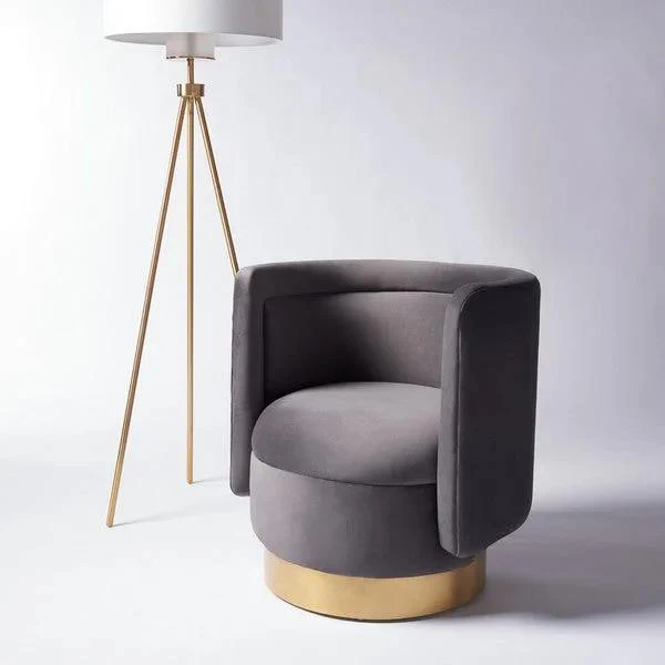 BRYNLEE SWIVEL ACCENT CHAIR - Remutear