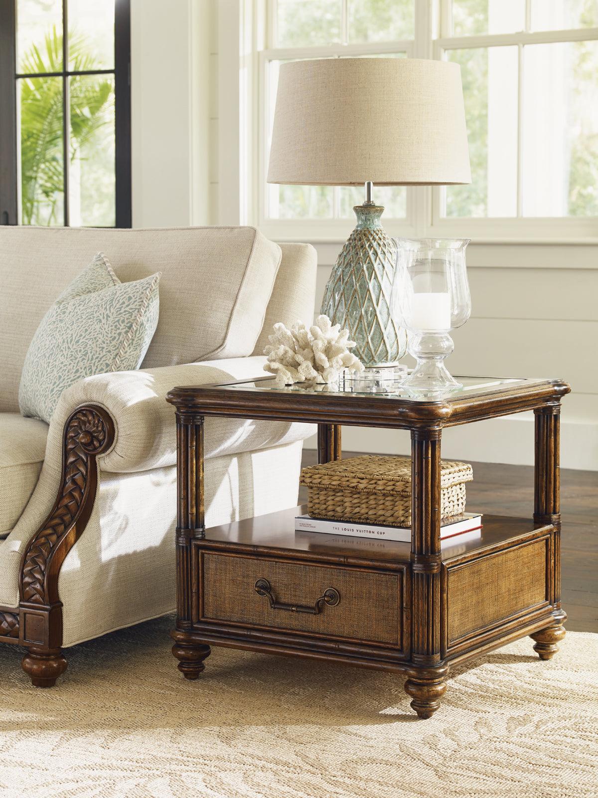 Bali Hai Bimini Square End Table - Remutear