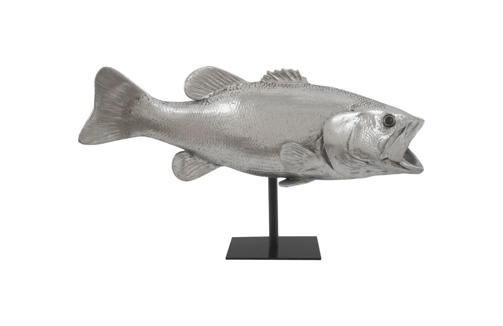 Large Mouth Bass Fish, with Stand - Remutear