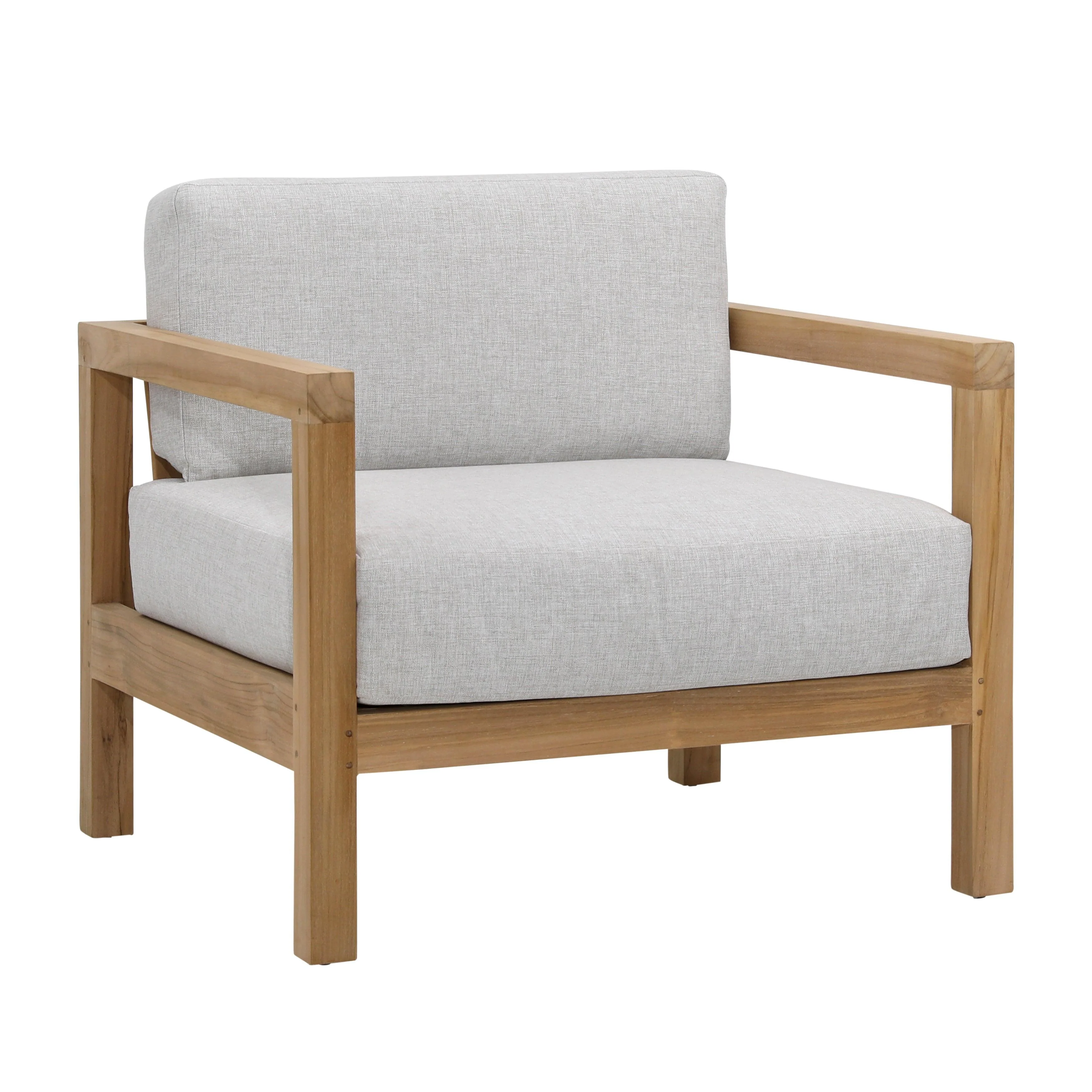 Bow Outdoor Occasional Chair Light Grey - Remutear