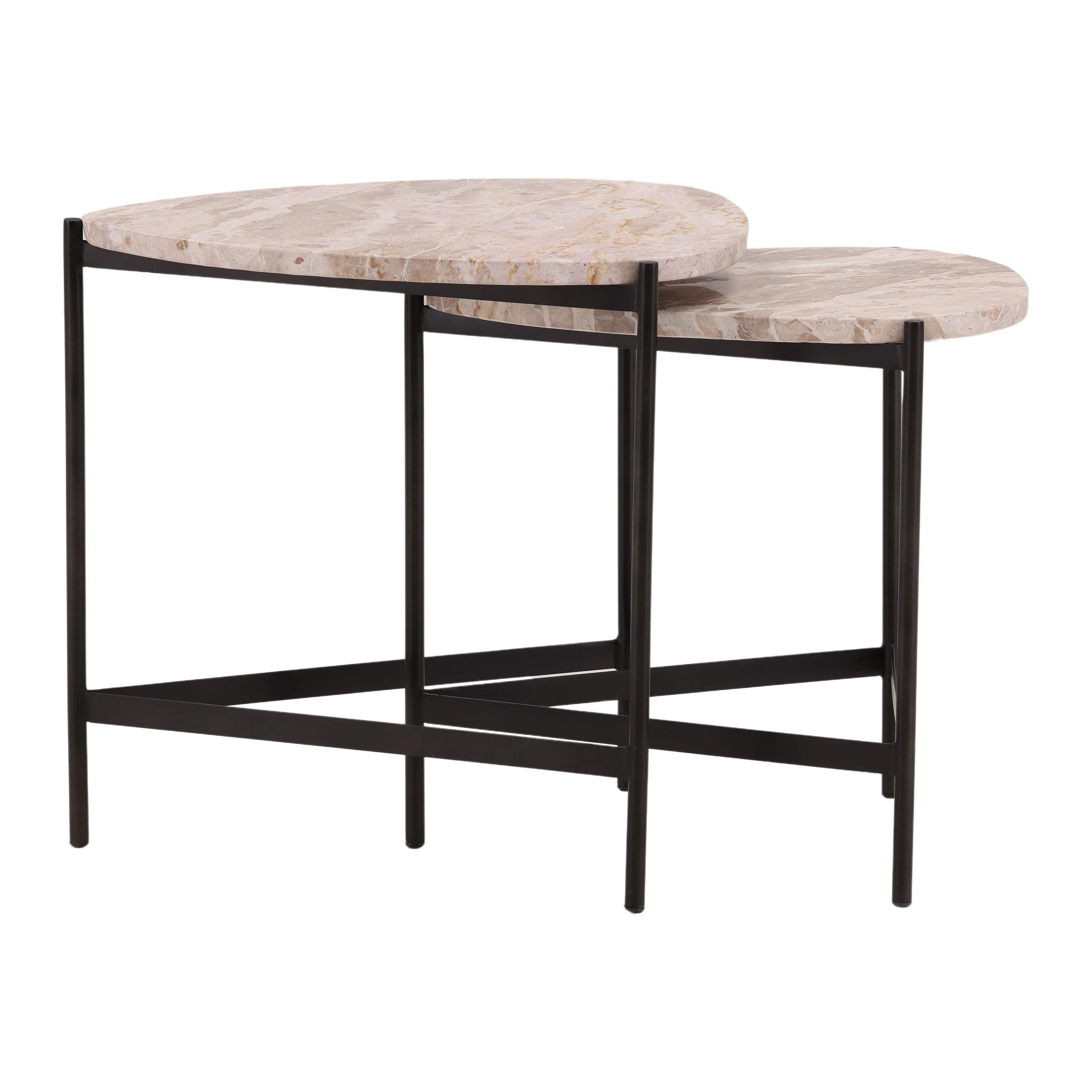 Corvyn Nesting Tables Natural - Remutear