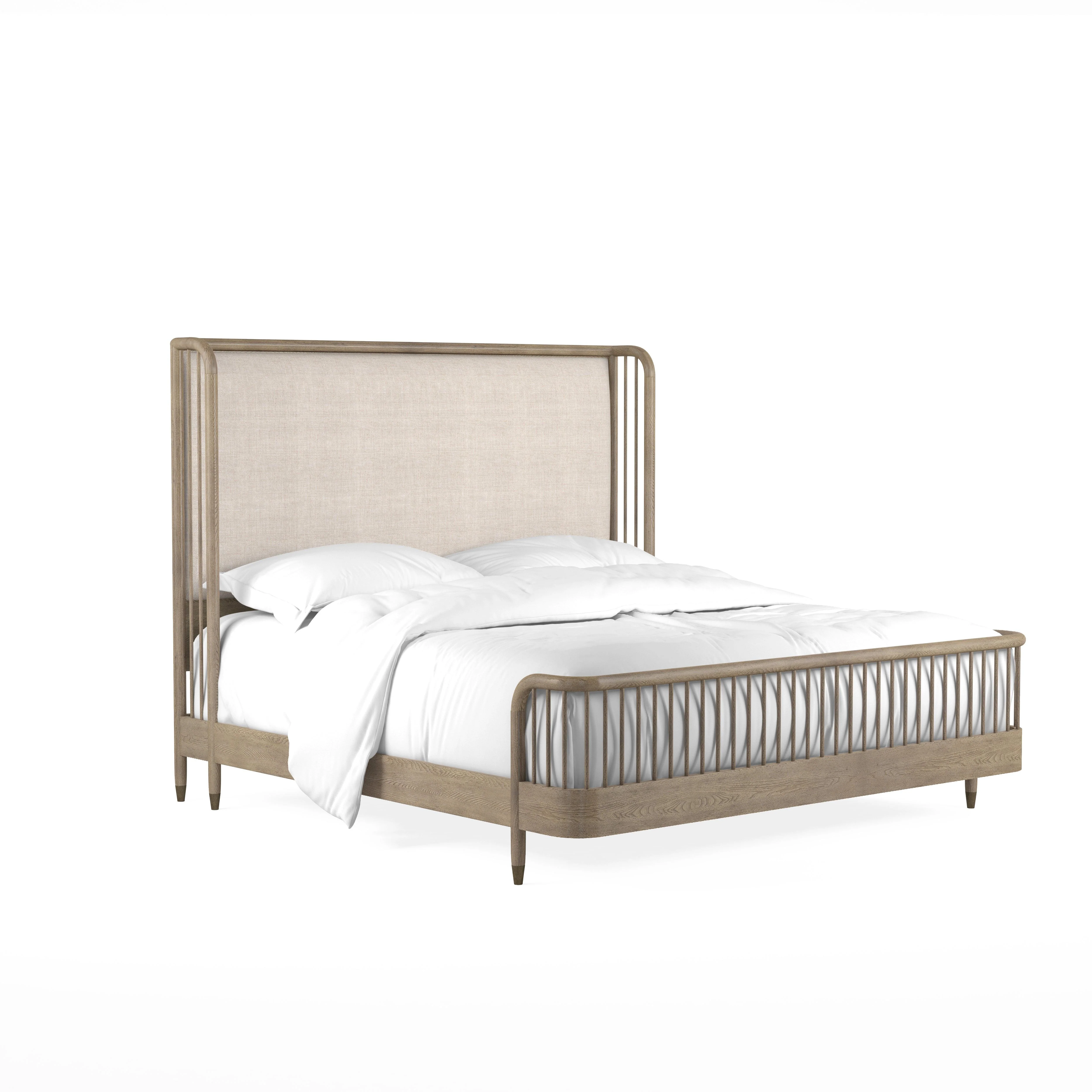 Finn Upholstered Shelter Bed - Remutear