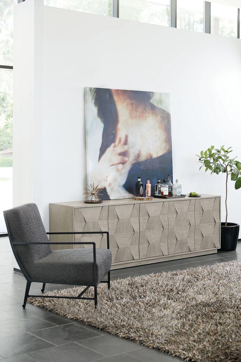 LINEA ENTERTAINMENT CREDENZA GRAY - Remutear