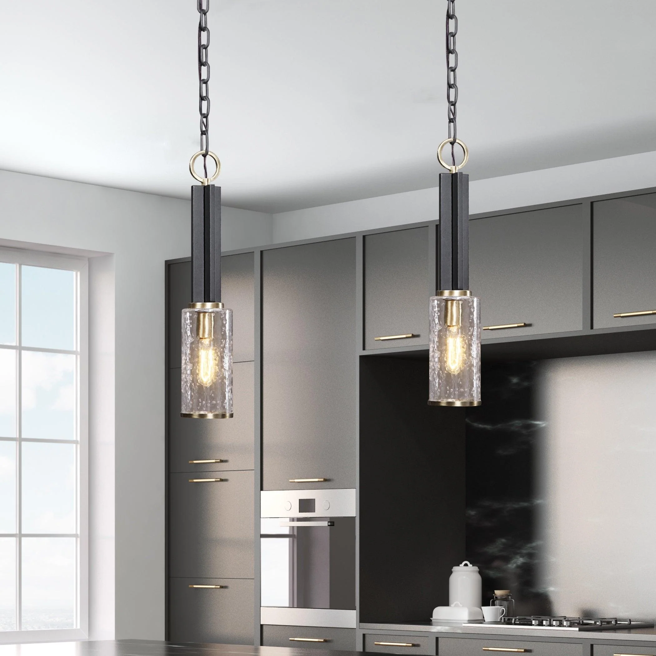 JARSDEL 1 LIGHT INDUSTRIAL MINI PENDANT - Remutear