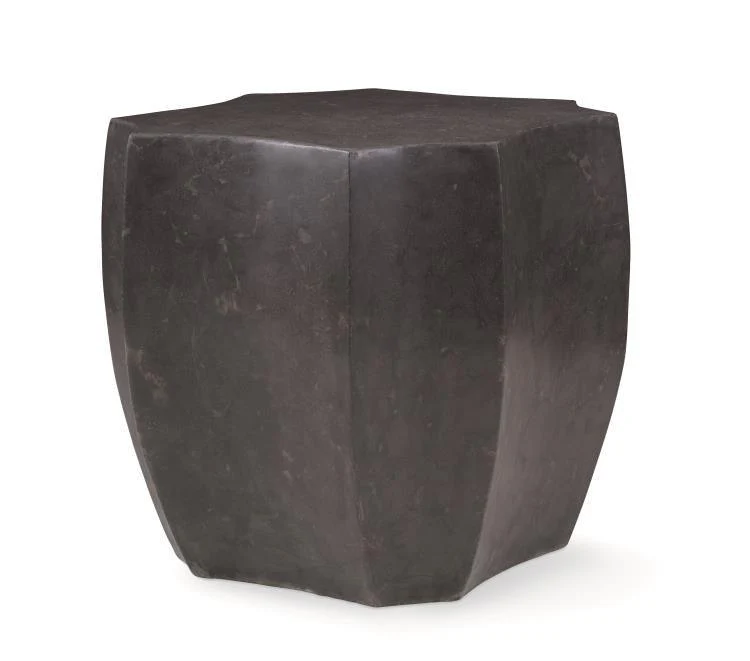 Grand Tour Furniture Obsidian Lamp Table - Remutear