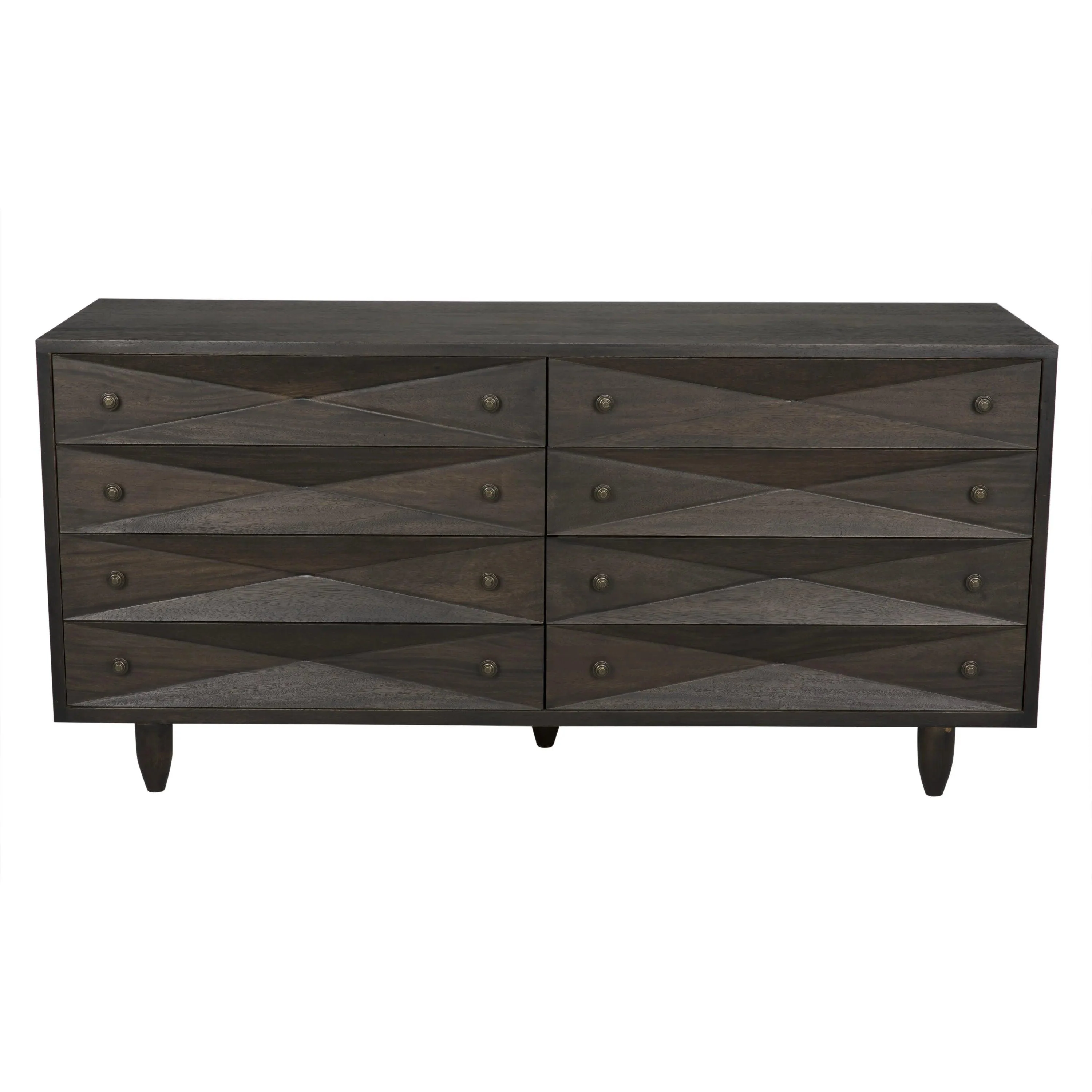 Diamond Double Chest, Ebony Walnut - Remutear