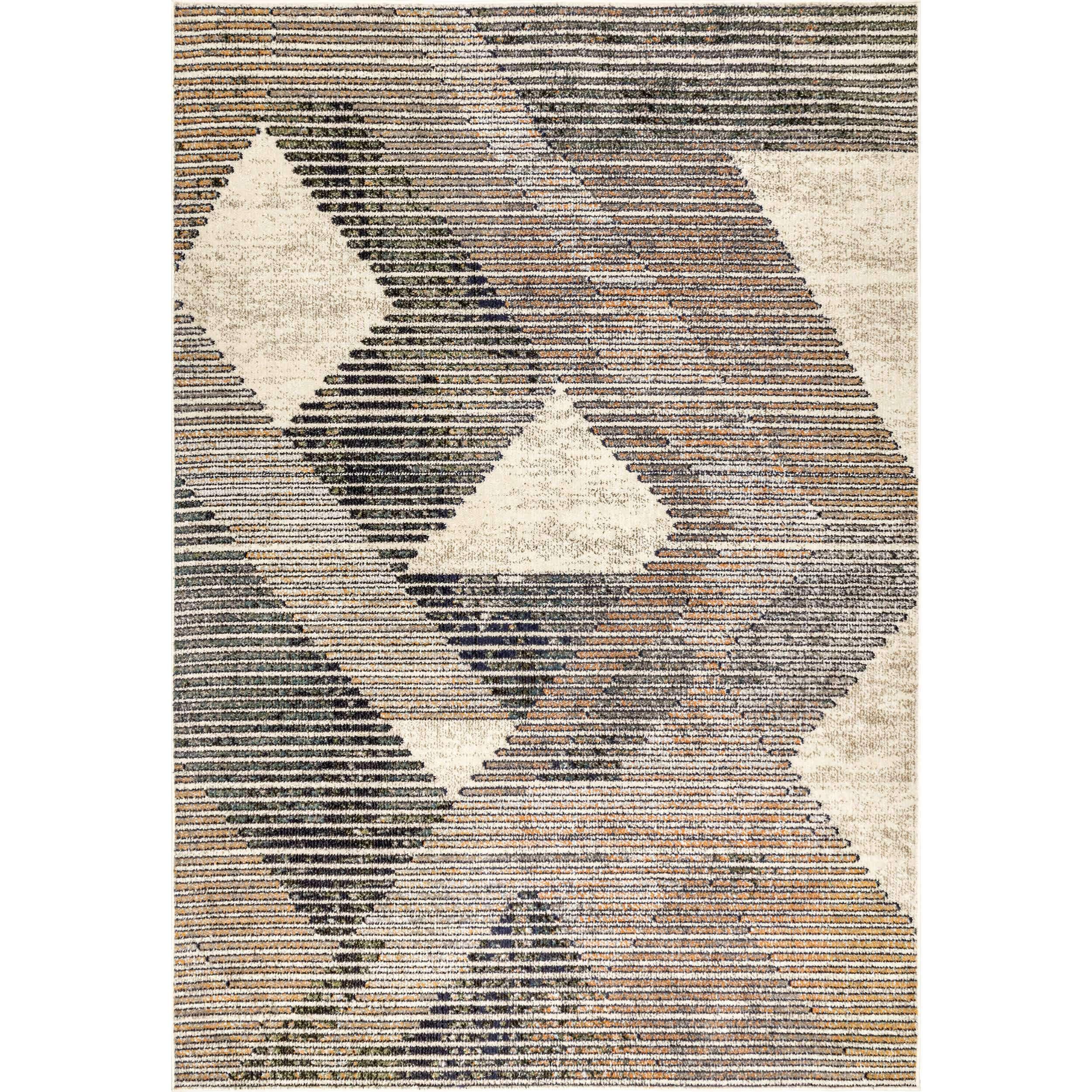 Adrienne Durable Abstract Contemporary Area Rug - Remutear