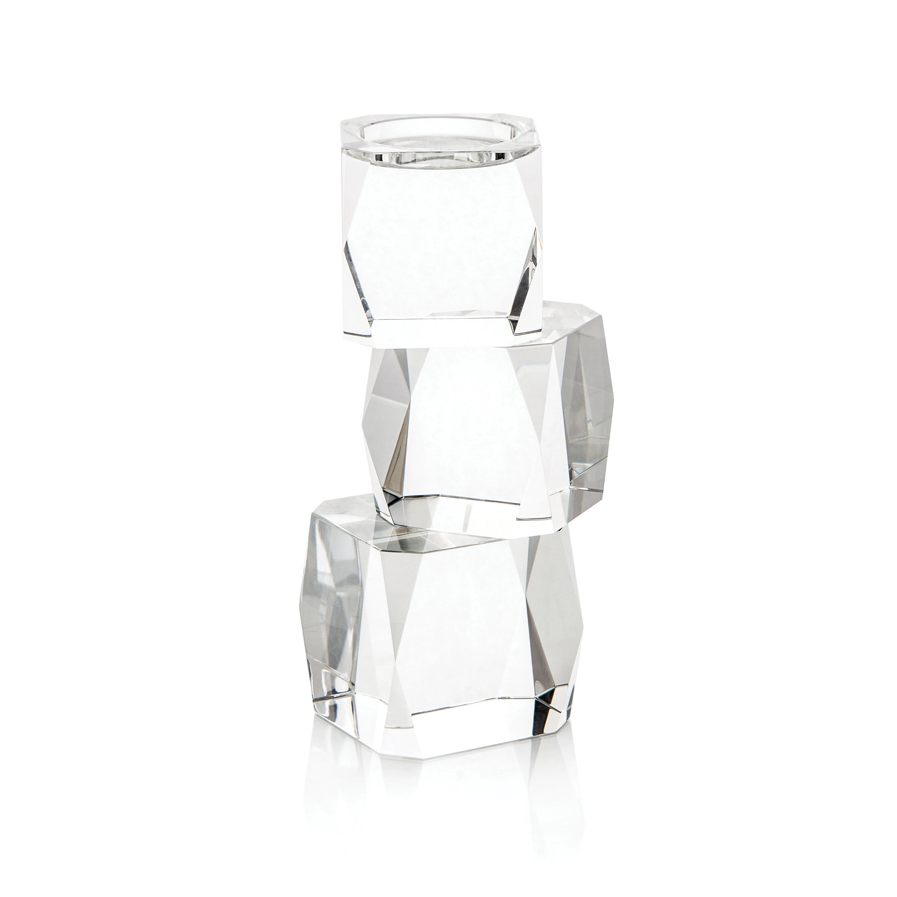 Crystal Cubist Candleholder - Remutear