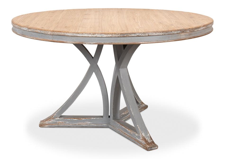 Flying Buttress Dining Table - Grey - Remutear
