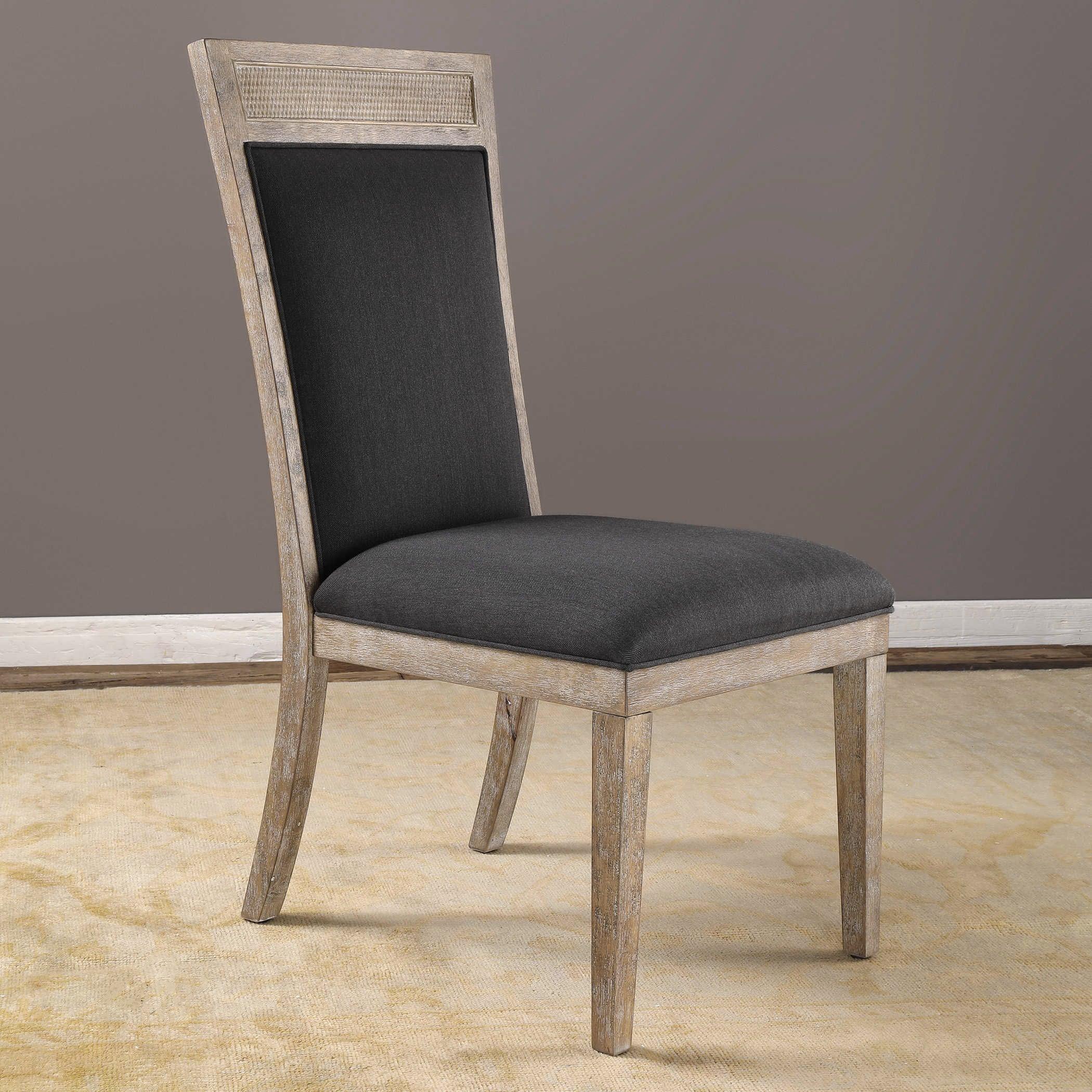 Encore Dark Gray Armless Chair - Remutear