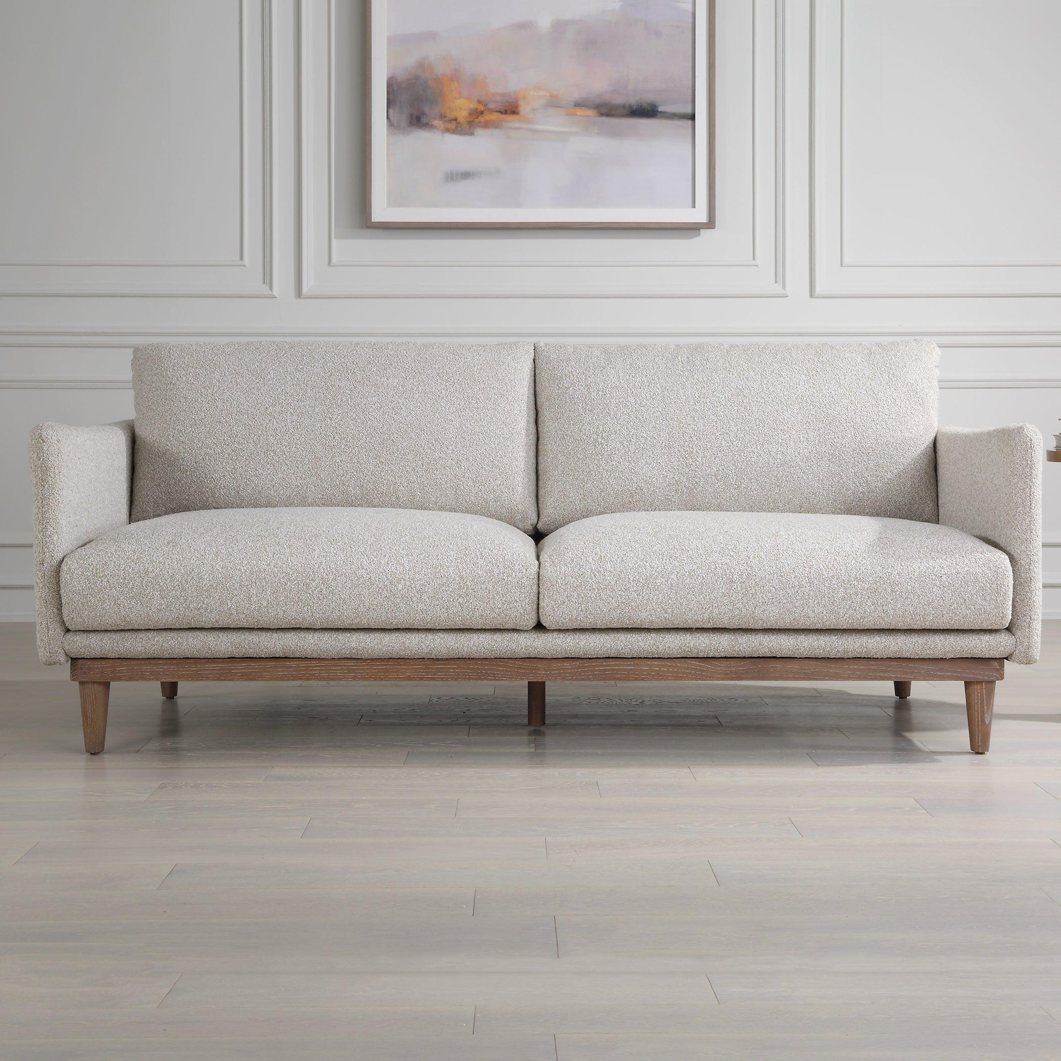 Freefall Gray Ceruse Sofa - Remutear
